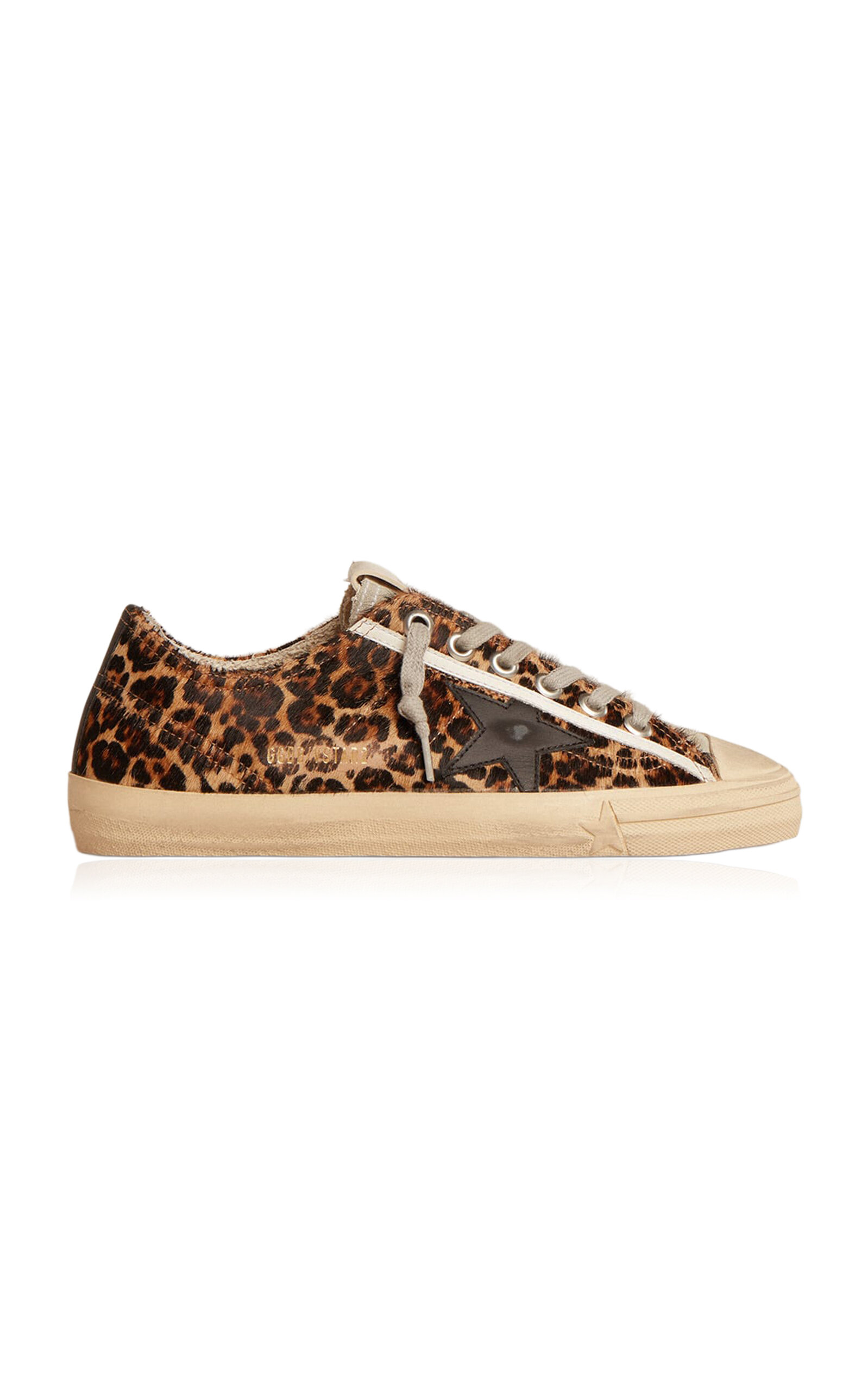Golden Goose V-Star 2 Leather Sneakers - Moda Operandi
