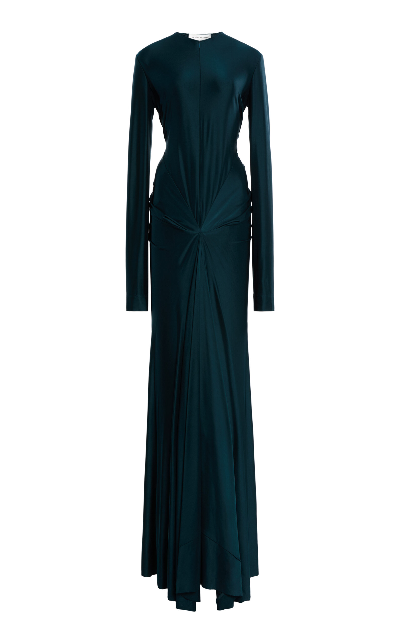 Victoria Beckham Twist-Detailed Jersey Gown