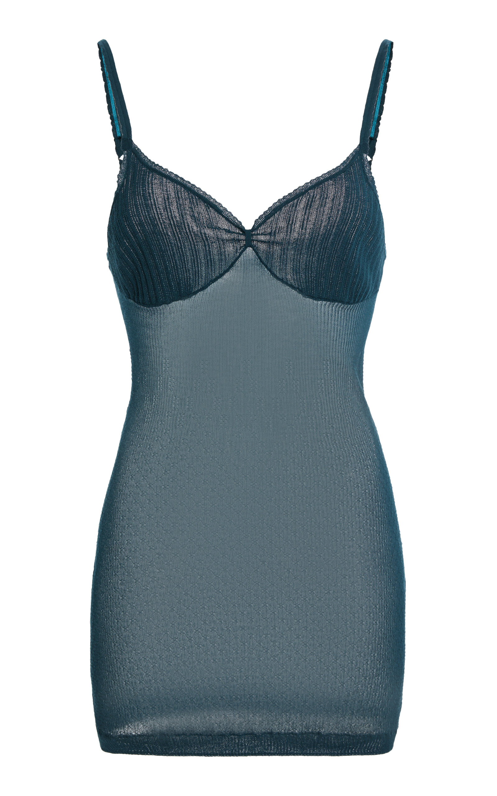 Victoria Beckham Knitted Cotton Cami Top