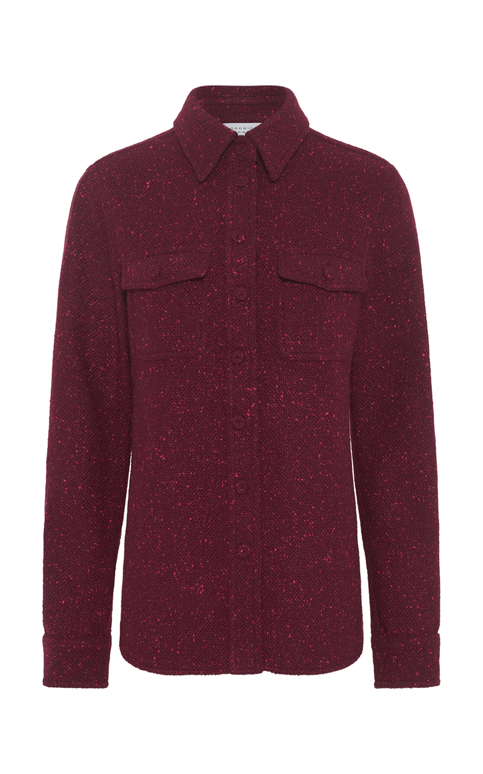 Gabriela Hearst John Austin Cashmere Button-Down Shirt
