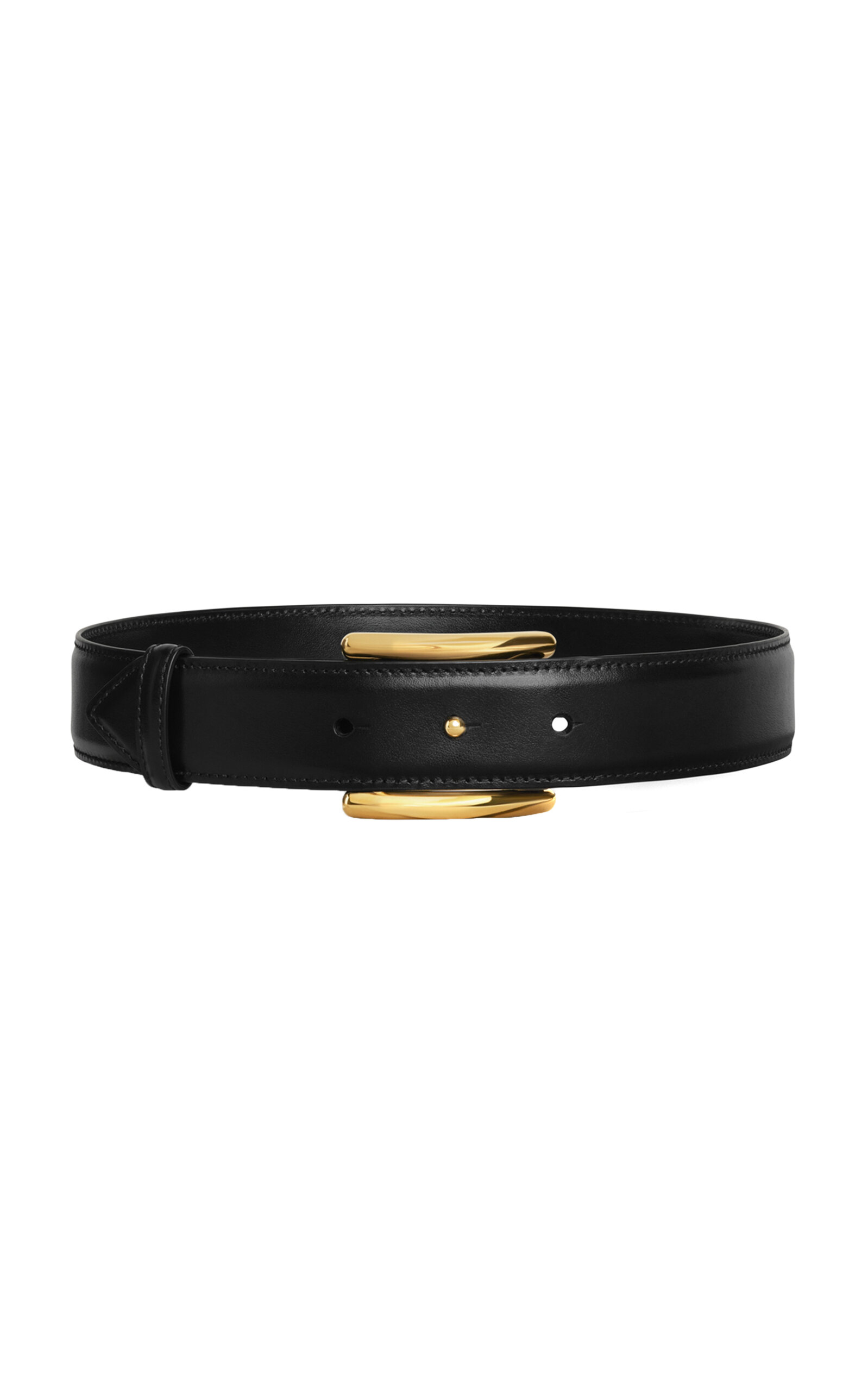 ALAÏA Curve Thin Leather Belt