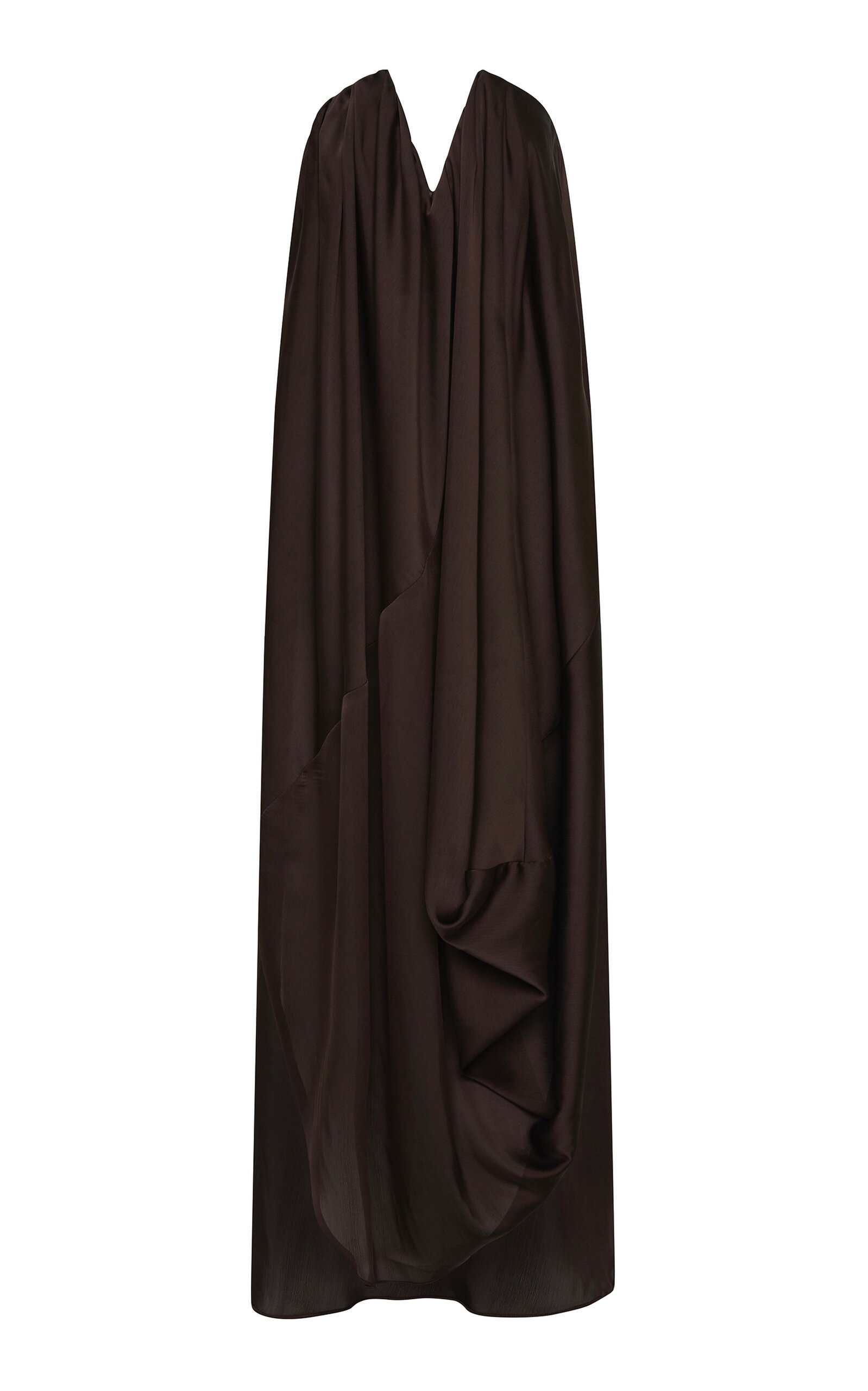 Plunge Silk Gown