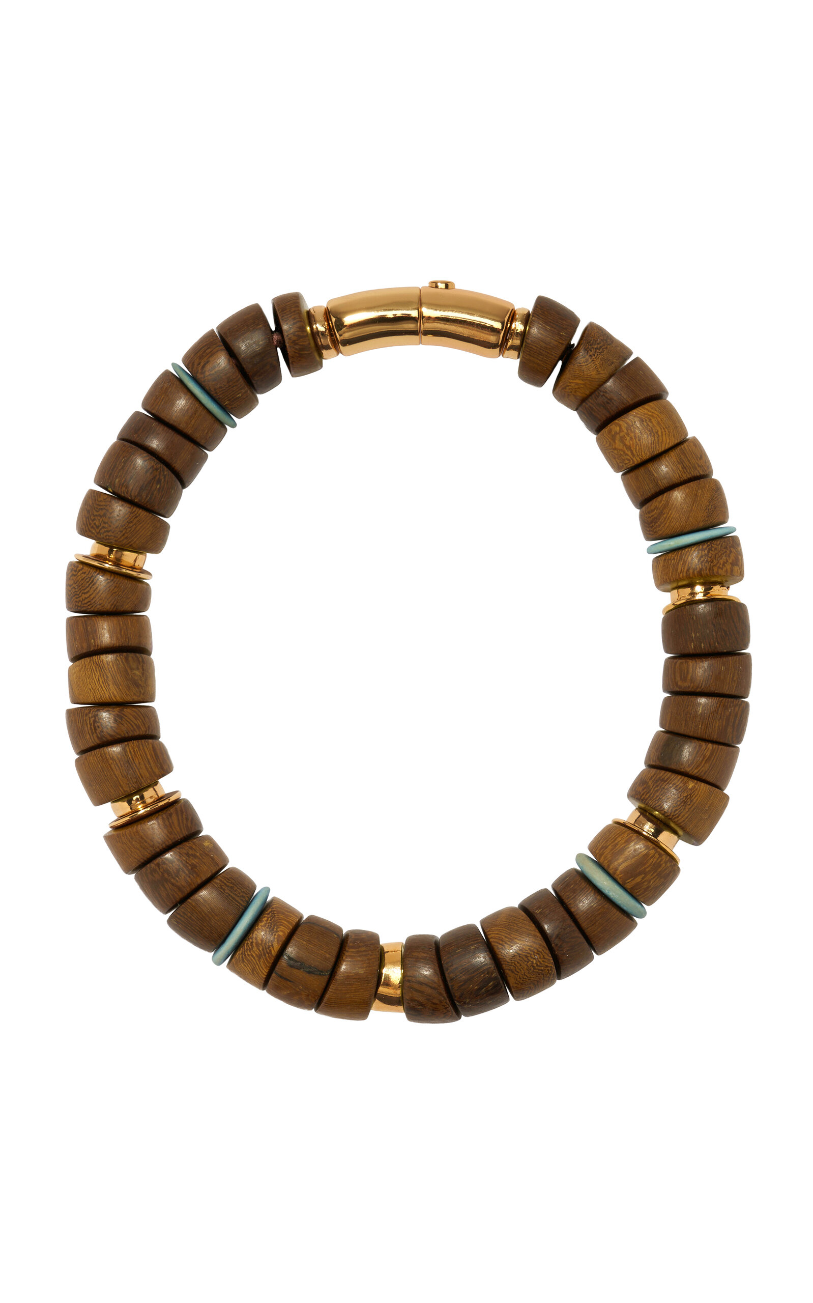 Lizzie Fortunato Las Palmas Collar In Brown
