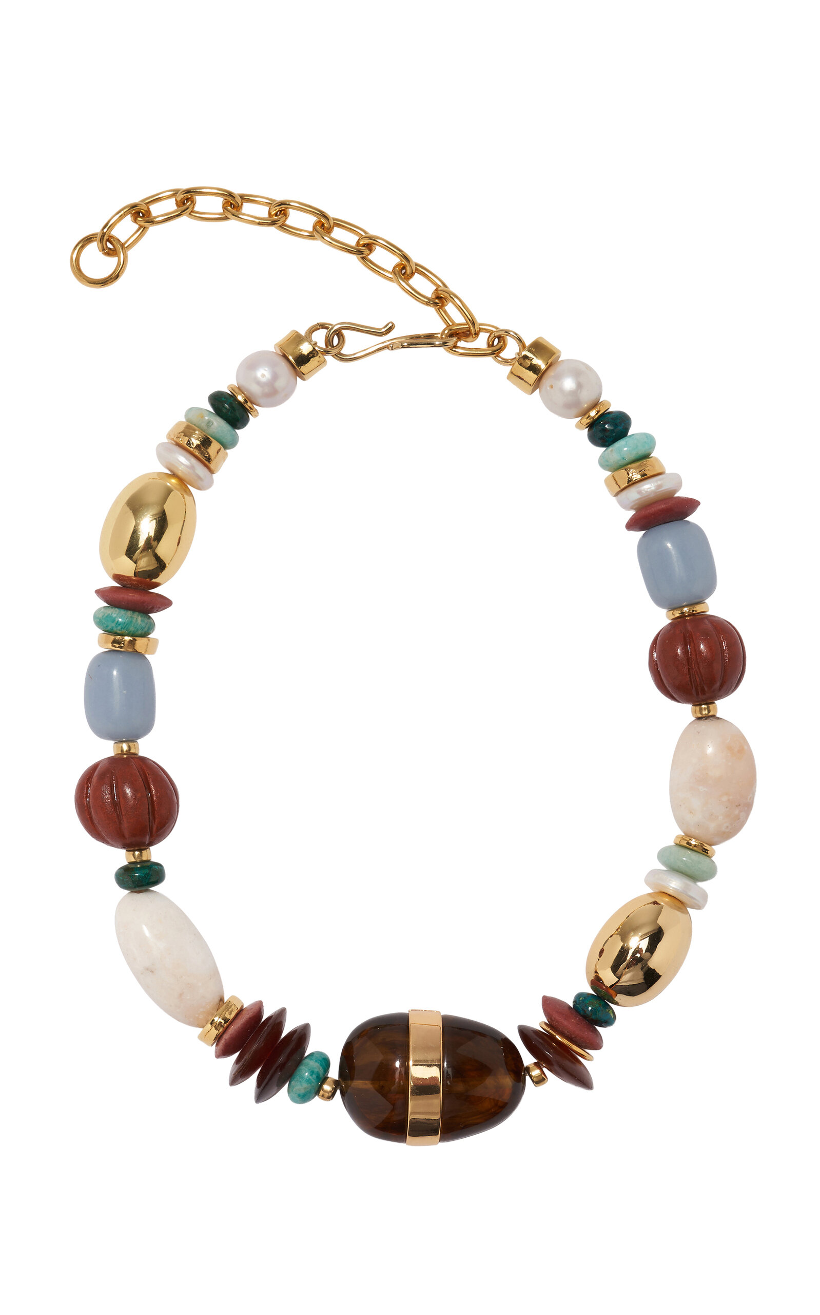 Lizzie Fortunato Kona Collar In Mojave In Multi