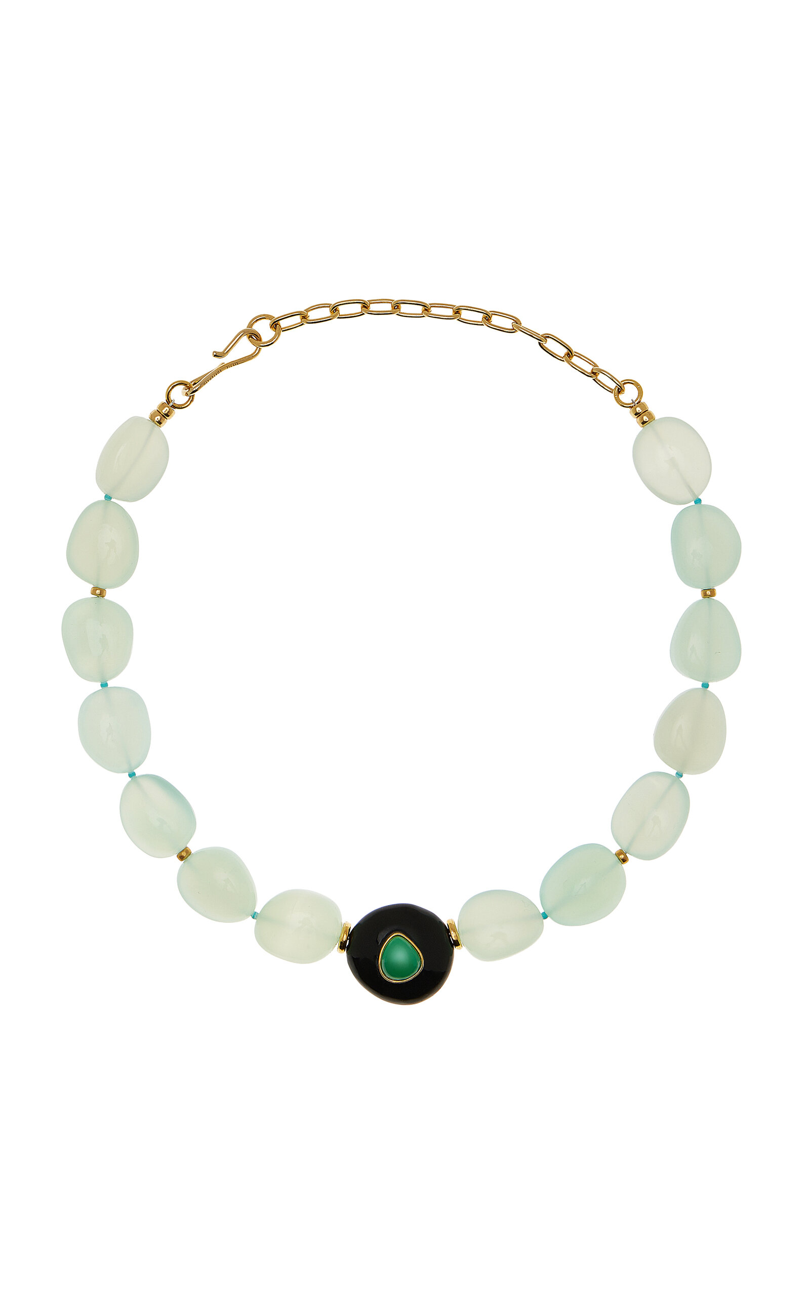 Lizzie Fortunato Andalusia Collar In Sea Foam