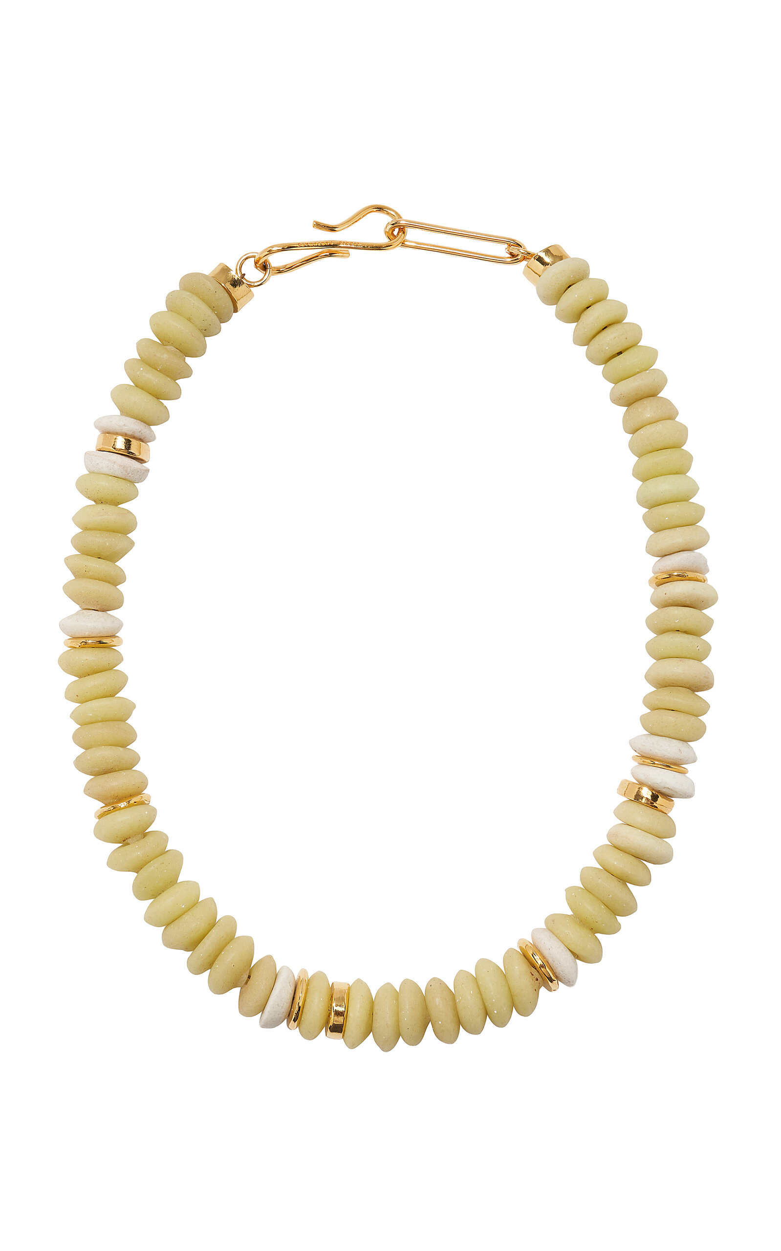Lizzie Fortunato Laguna Necklace In Lemon In Neutral