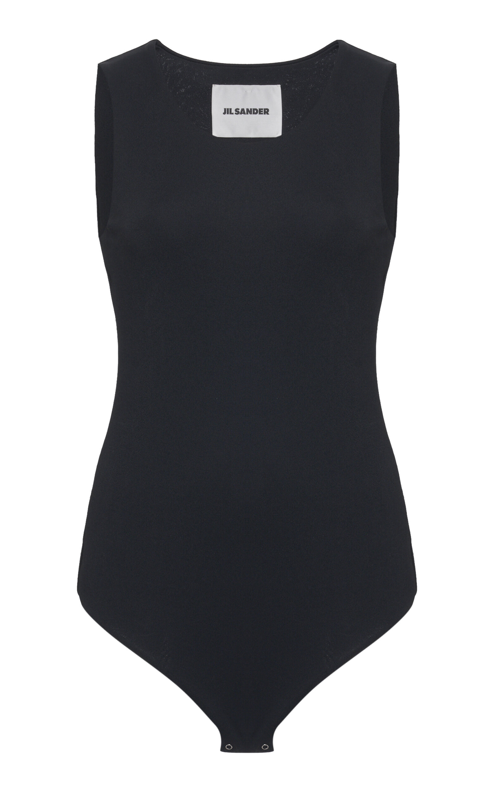 Jil Sander Sleeveless Bodysuit In Black