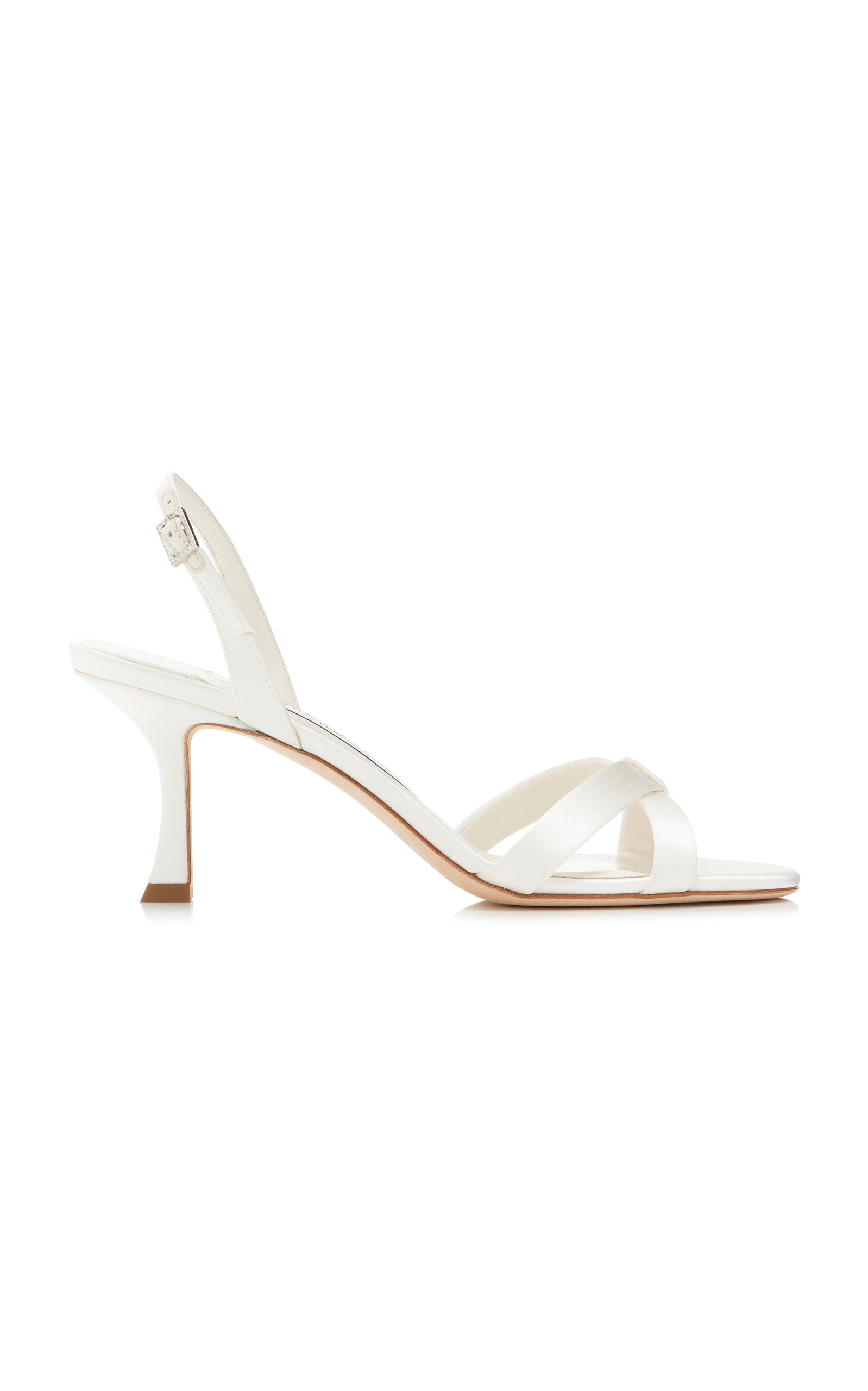 Jimmy Choo Elsy Satin Sandals - Moda Operandi