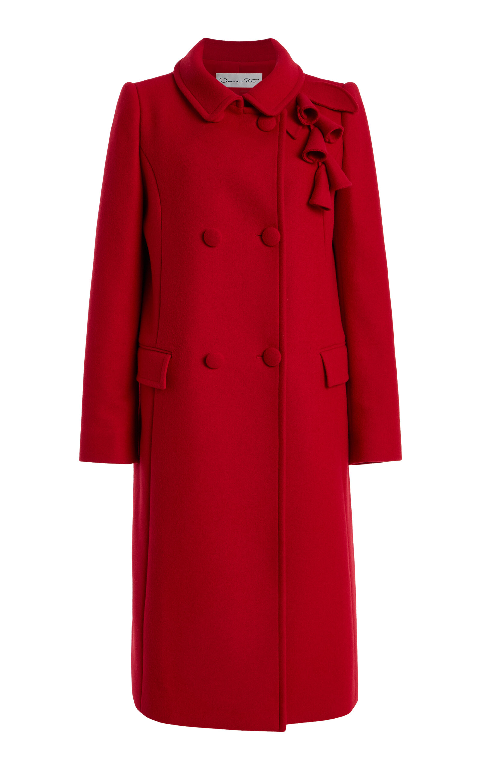 Double-Breasted Cashmere-Blend Coat