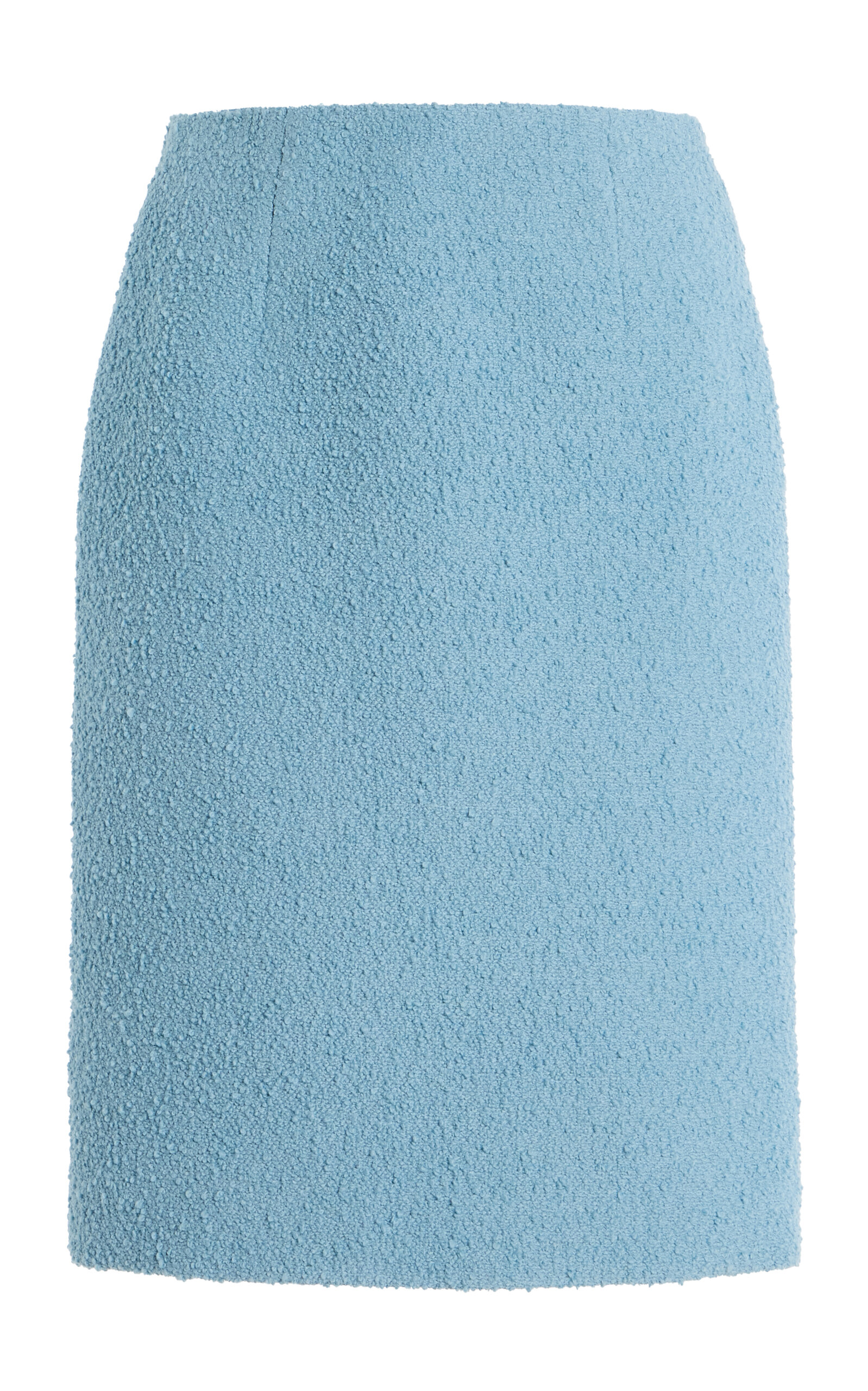 Bouclé Tweed Knee-Length Skirt