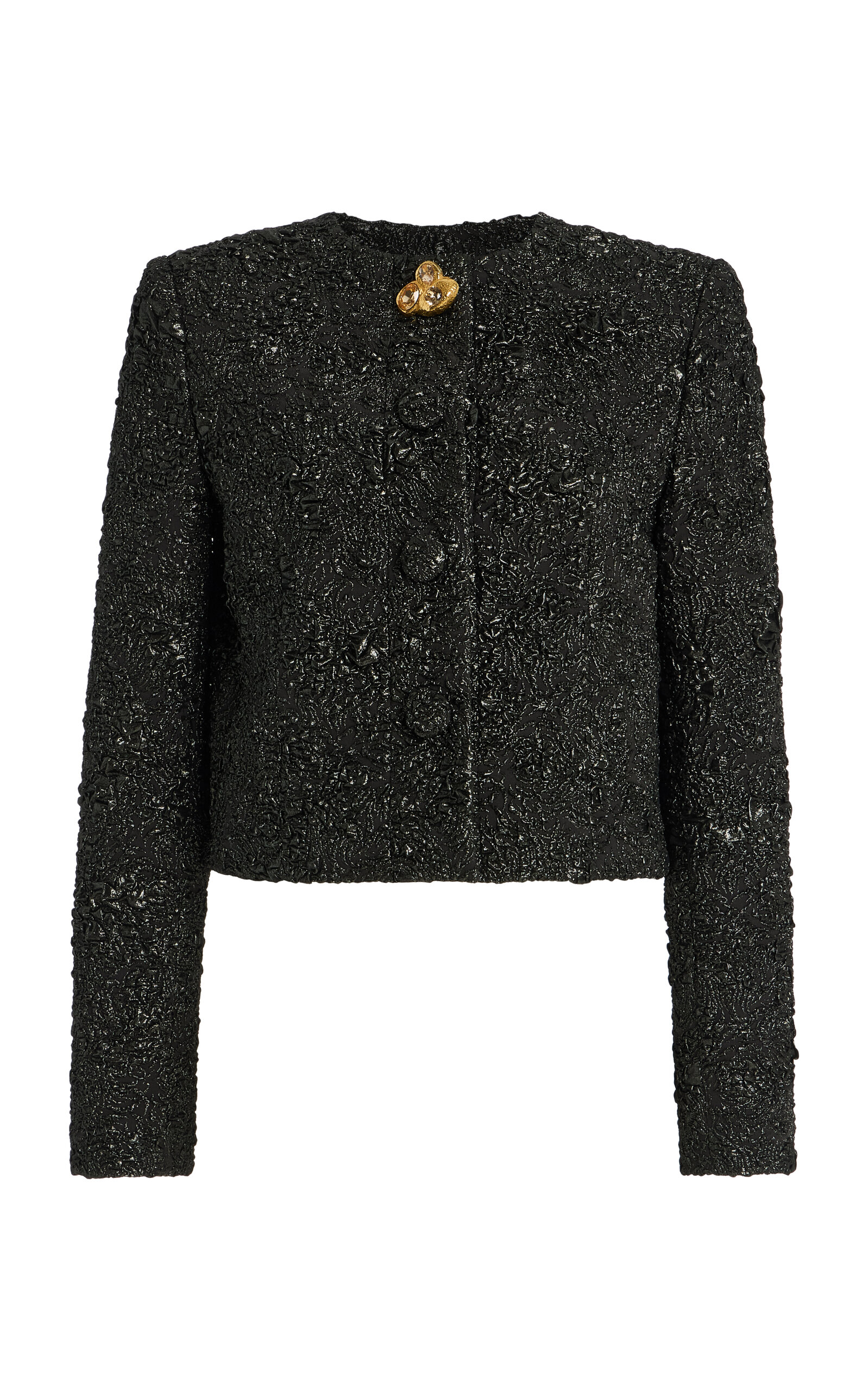 Metallic Jacquard Jacket