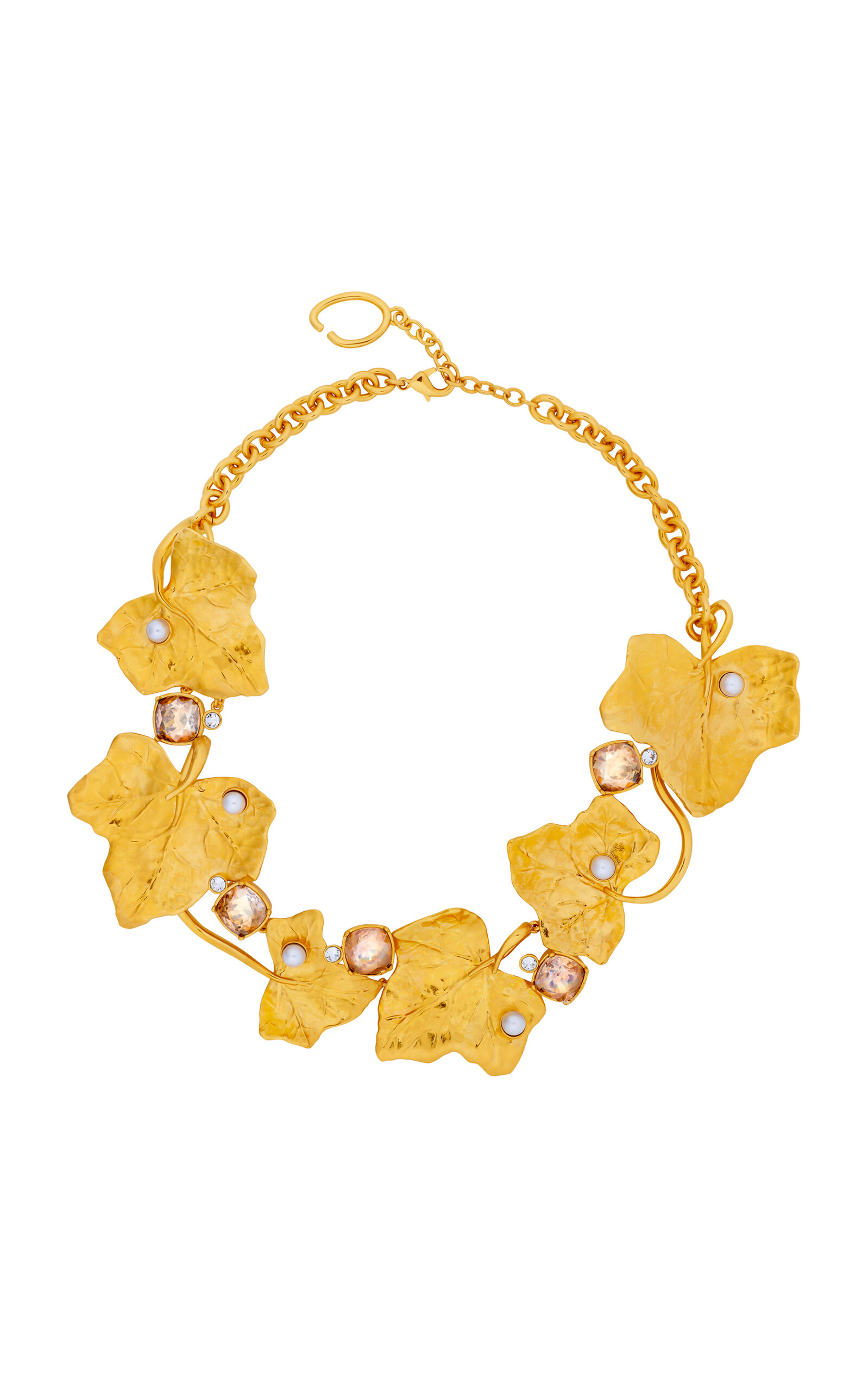 Vines And Crystal Necklace