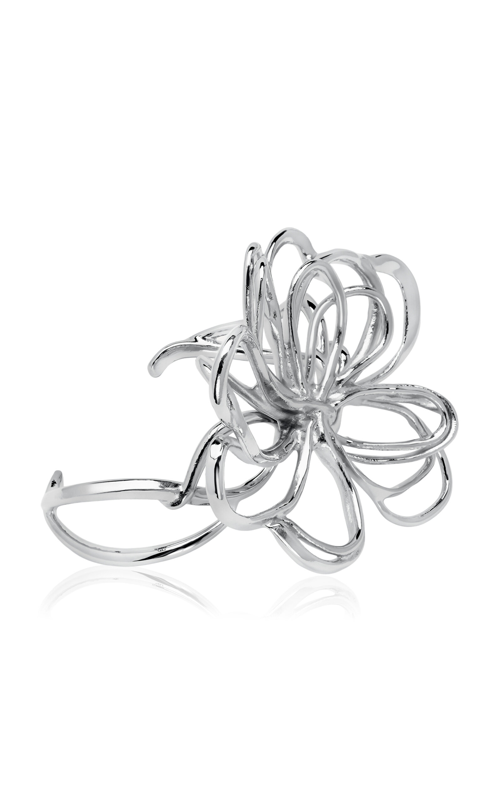 Wire Flower Cuff