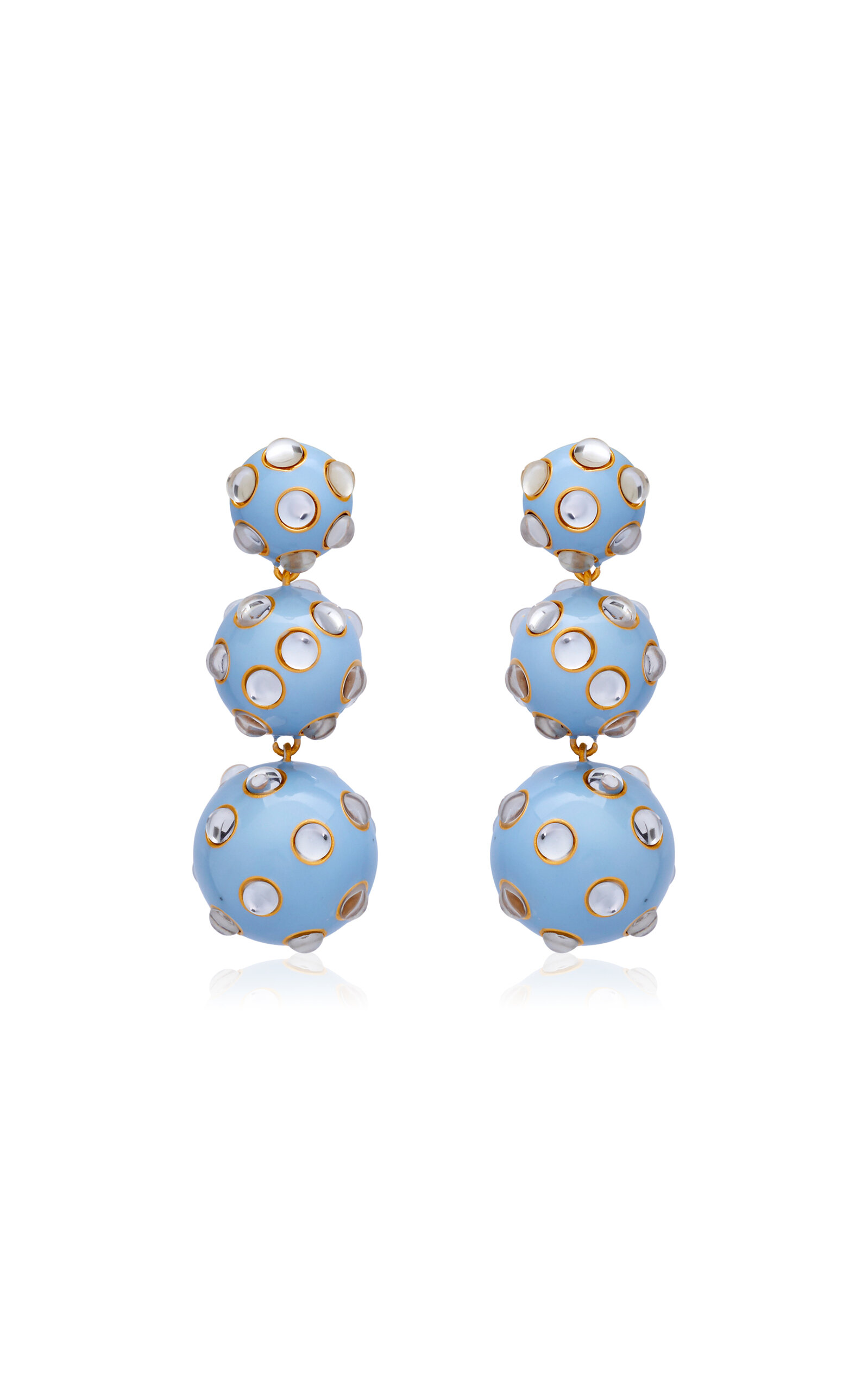 Oscar de la Renta Oscar de la Renta Earrings - light blue