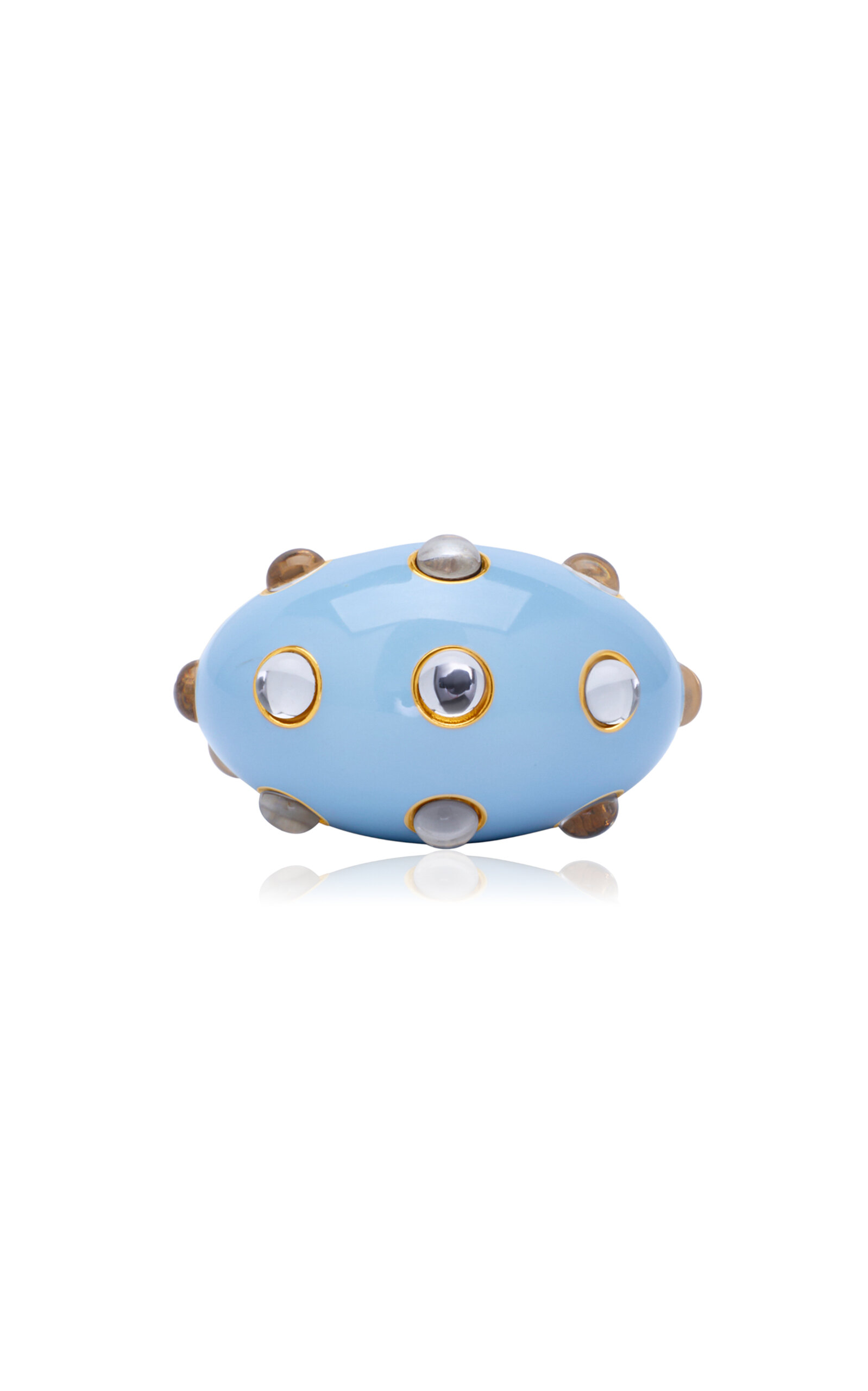 Cabochon Enamel Ring