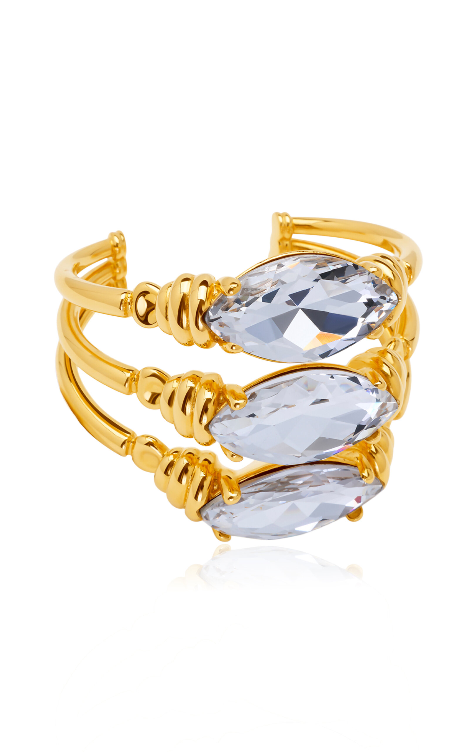 Triple Navette Cuff