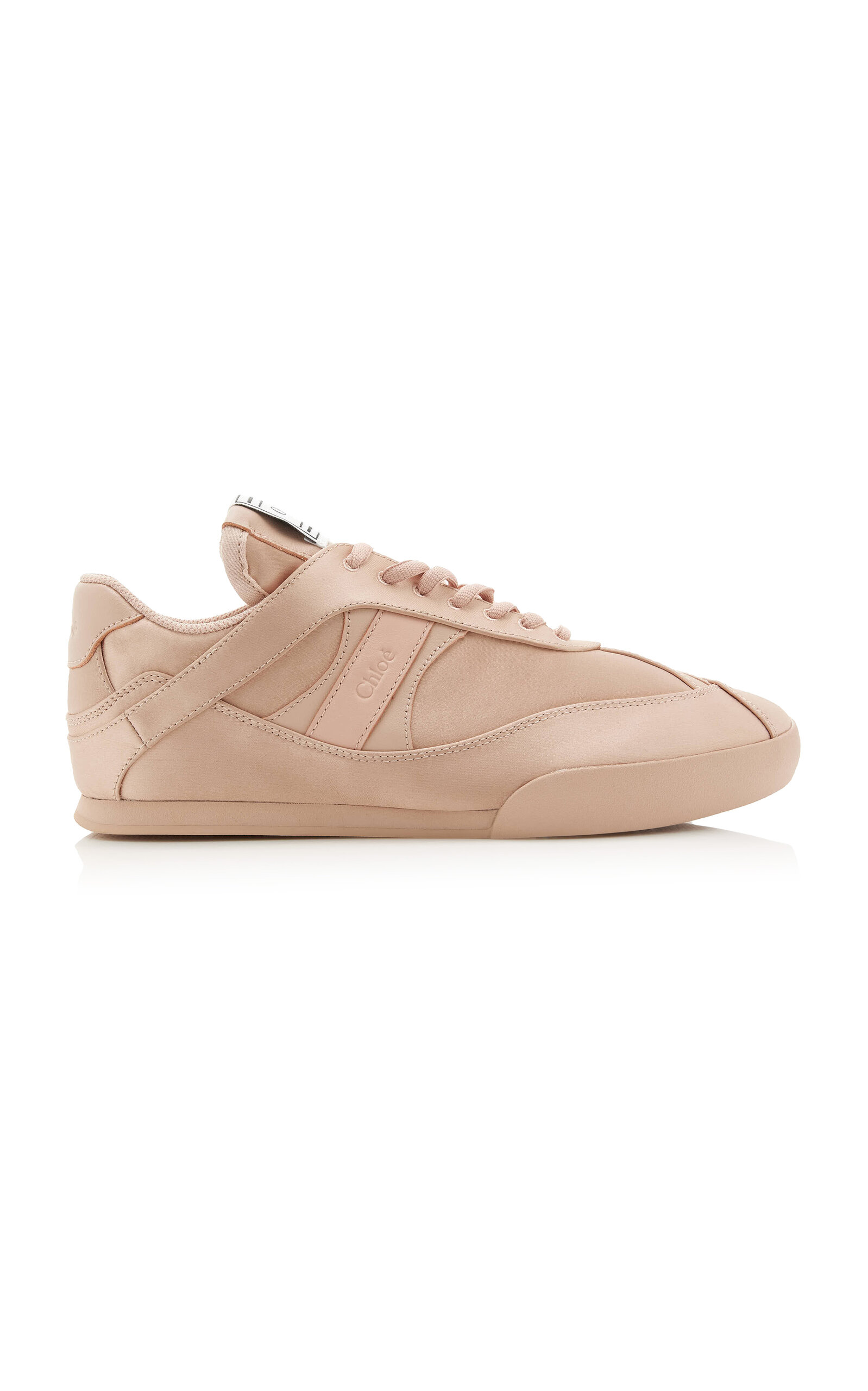 Chloé Kick Satin Sneakers - Women's Shoes