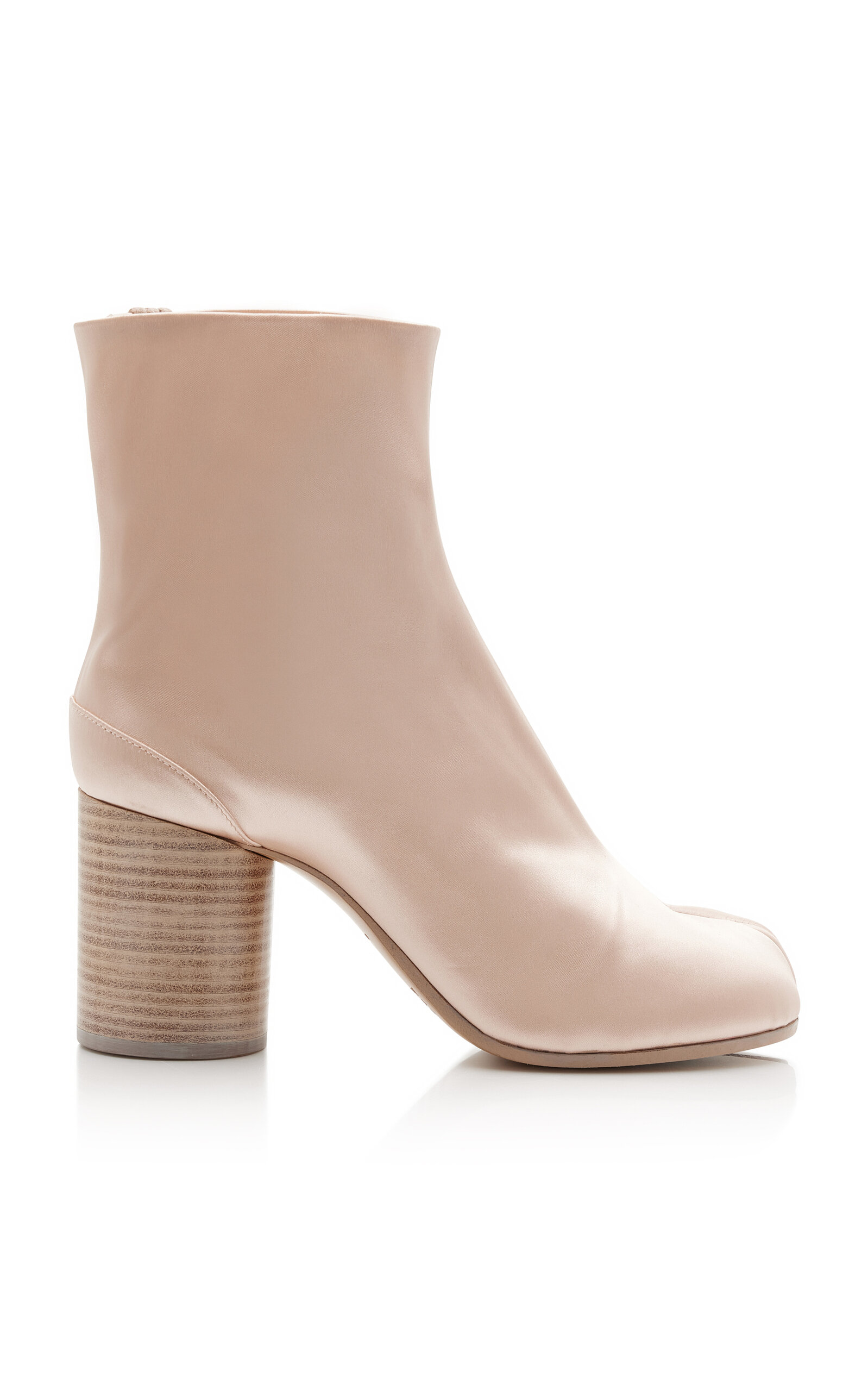 Maison Margiela Tabi Satin Ankle Boots - Moda Operandi
