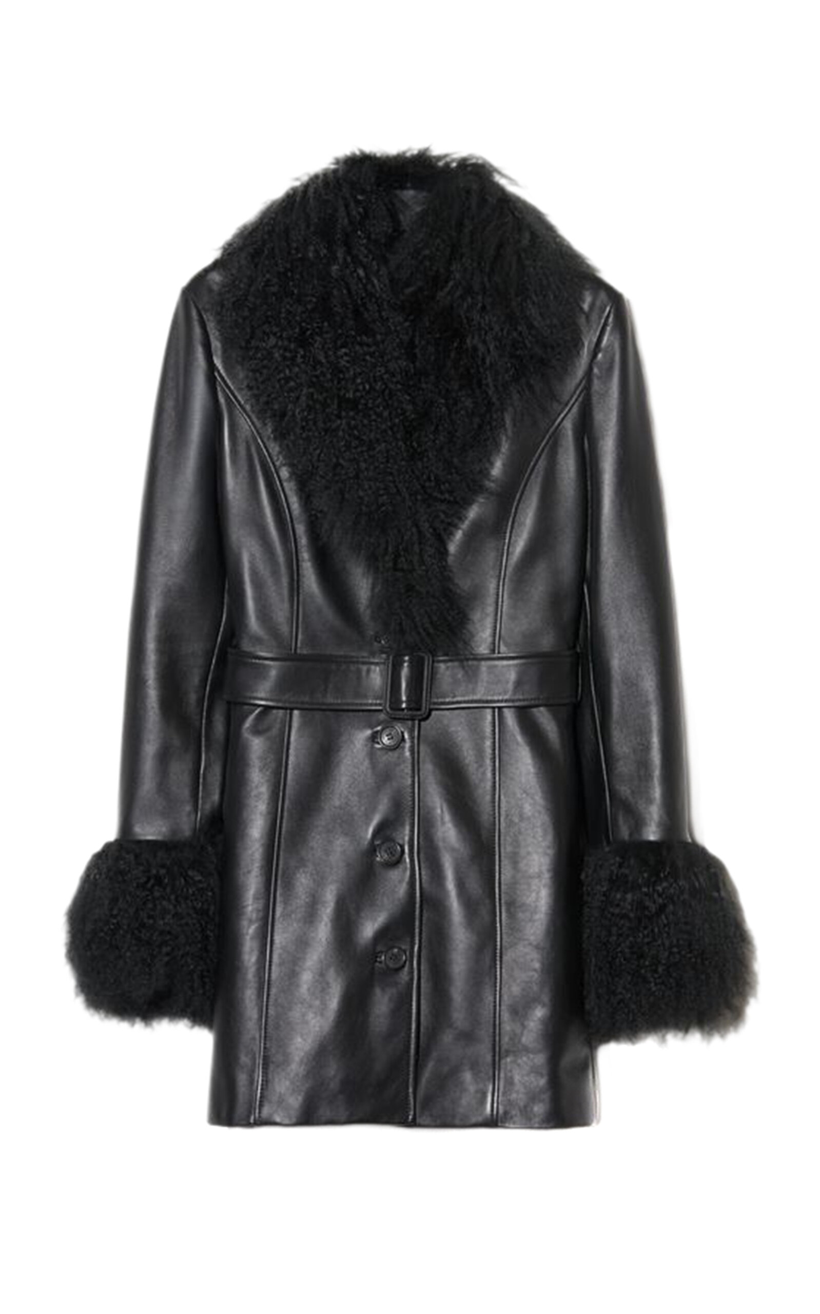 NILI LOTAN Sefa Leather Jacket