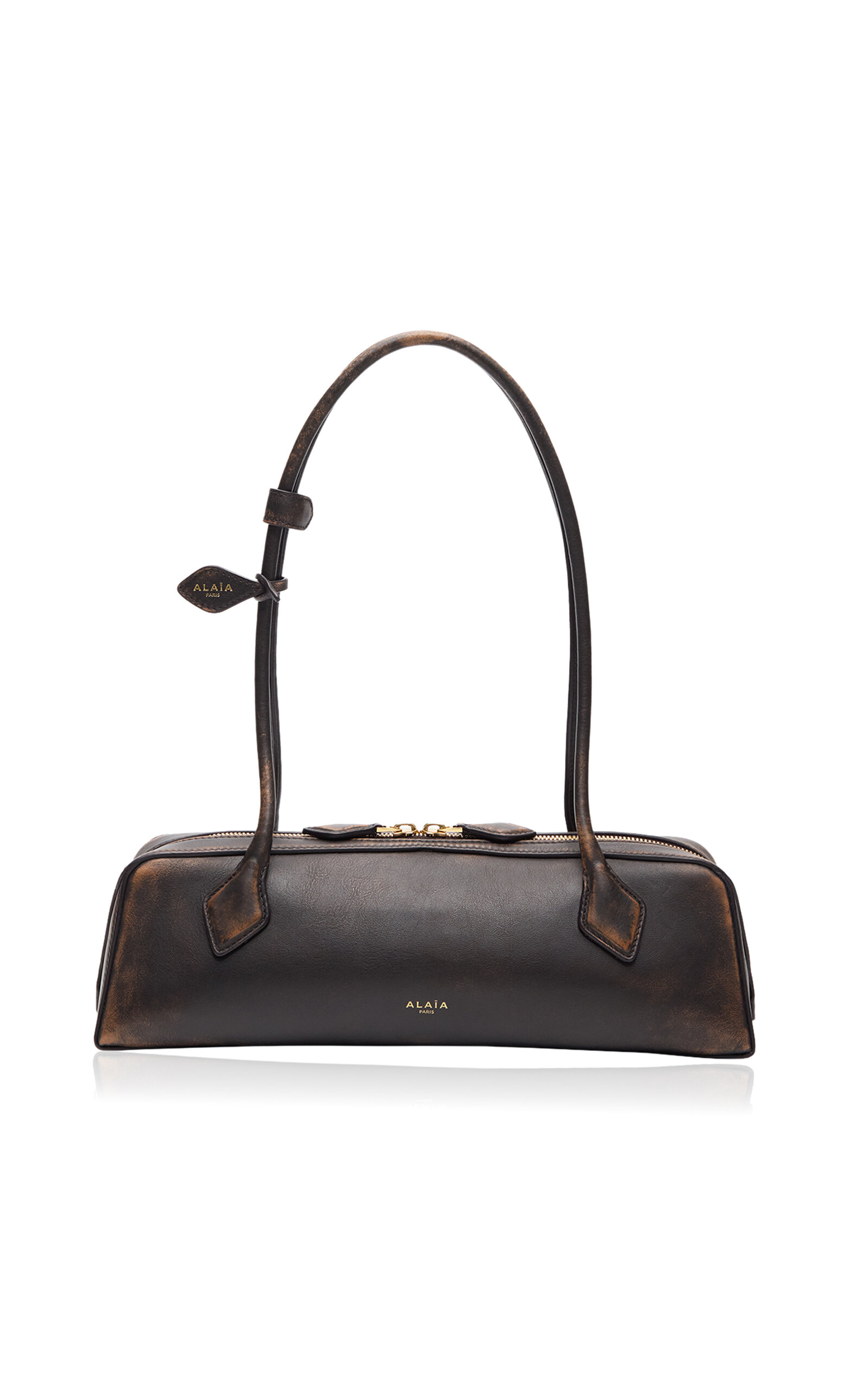 ALAÏA Le Teckel Medium Leather Shoulder Bag