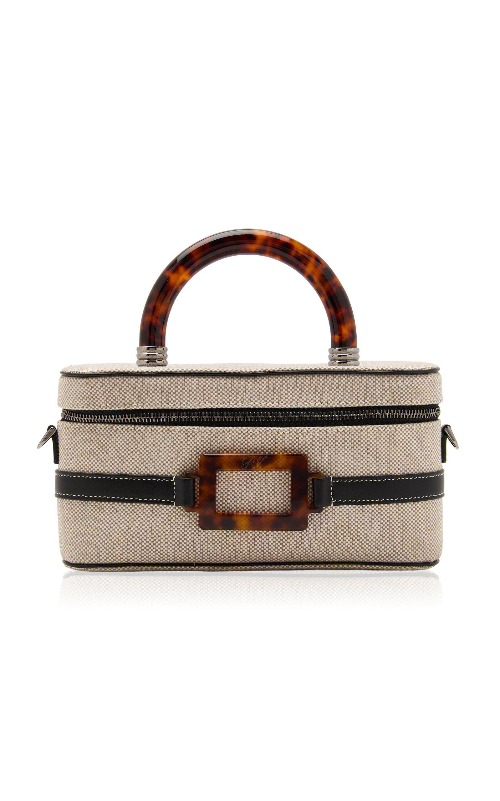 Roger Vivier - Belle Vivier Mini Vanity Case - Neutral - OS - Moda Operandi