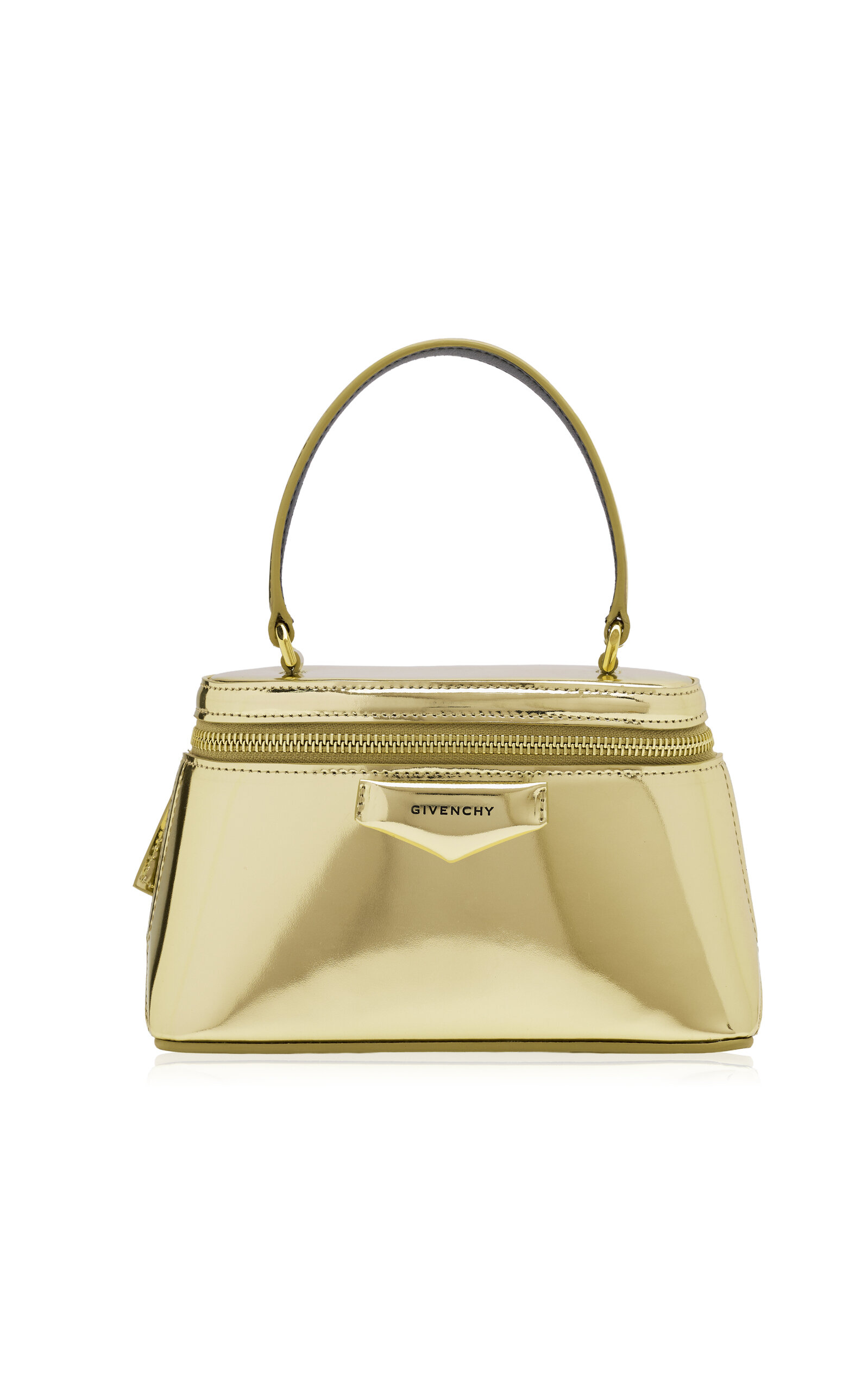 Givenchy Antigona Metallic Leather Vanity Bag