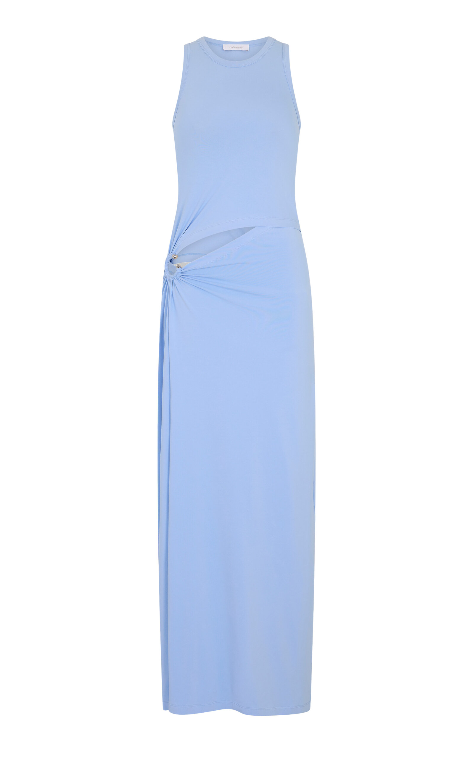 Rabanne Cutout Cotton-Jersey Midi Dress