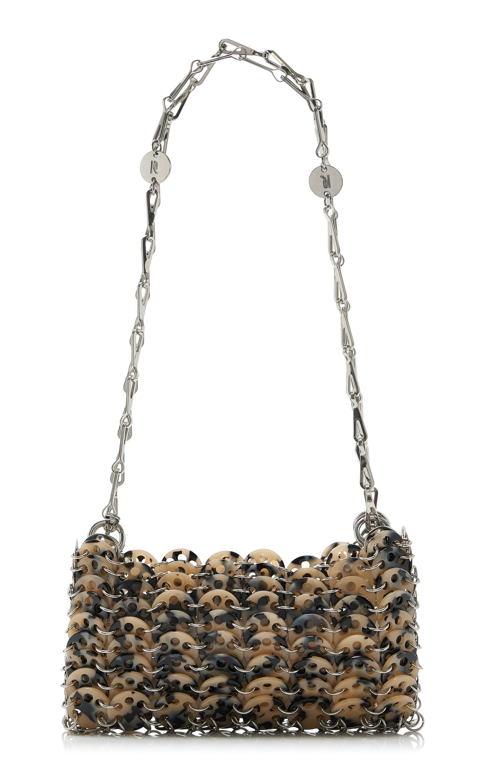 Rabanne 1969 Nano Paillette Shoulder Bag