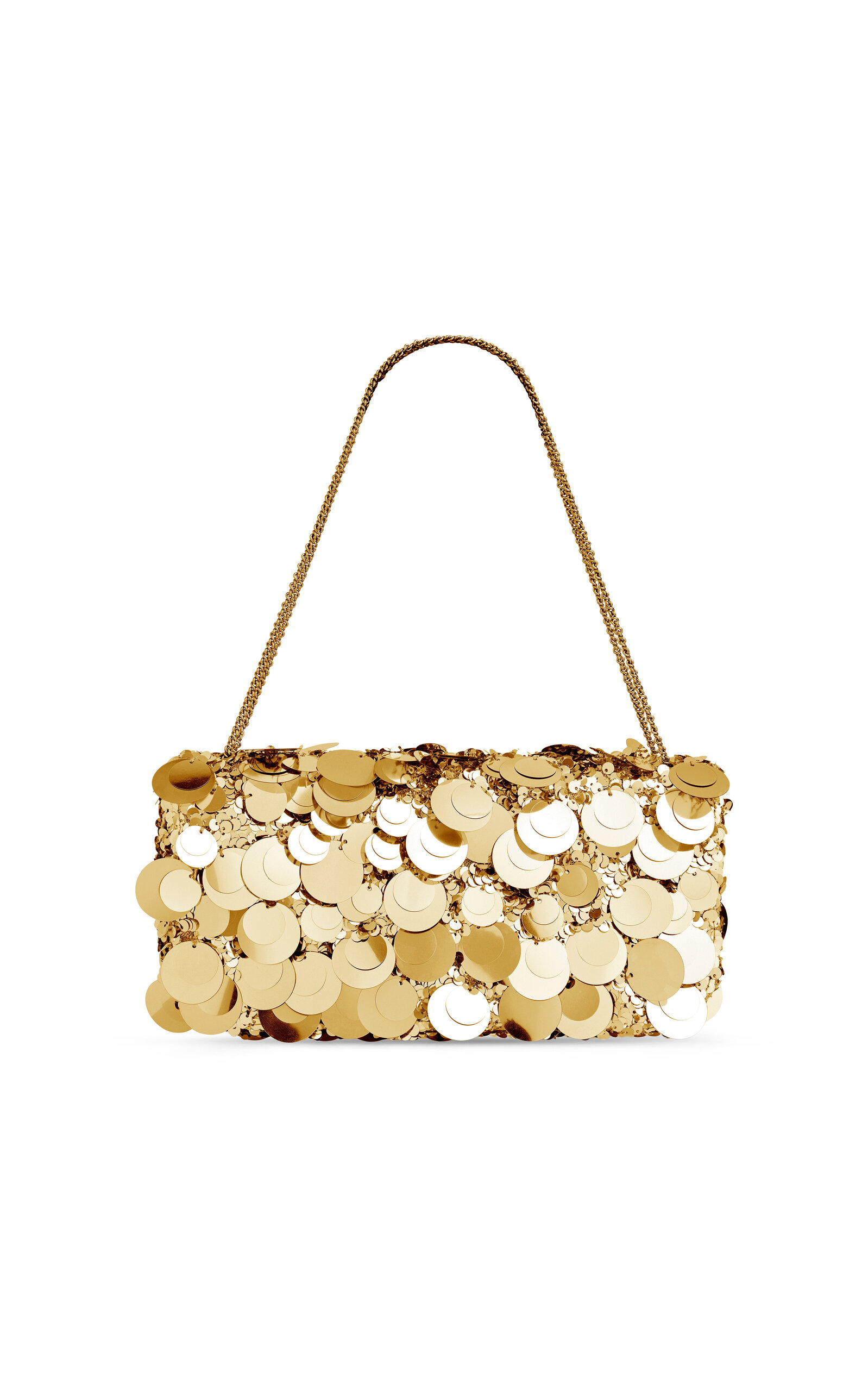 Rabanne Layered Paillette Shoulder Bag