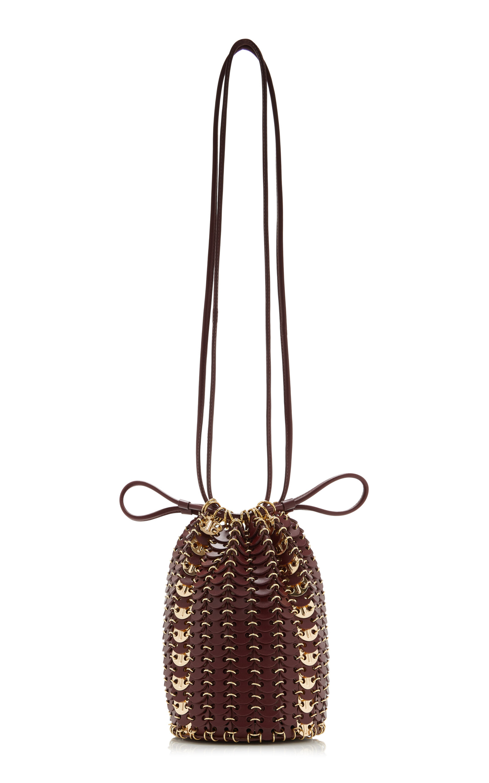 Rabanne Leather Chainmail Pouch