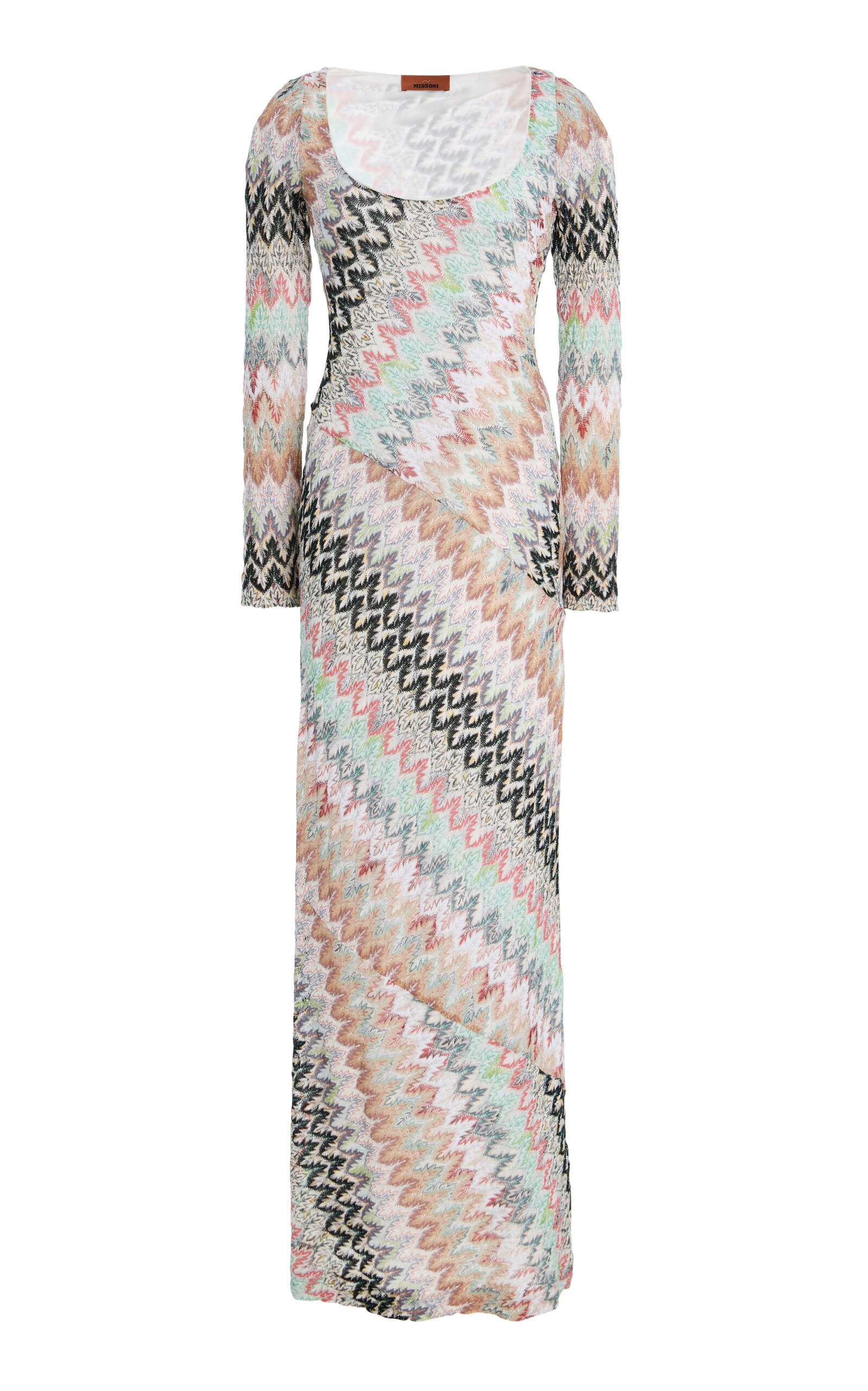 Missoni Metallic Knit Maxi Dress - Moda Operandi