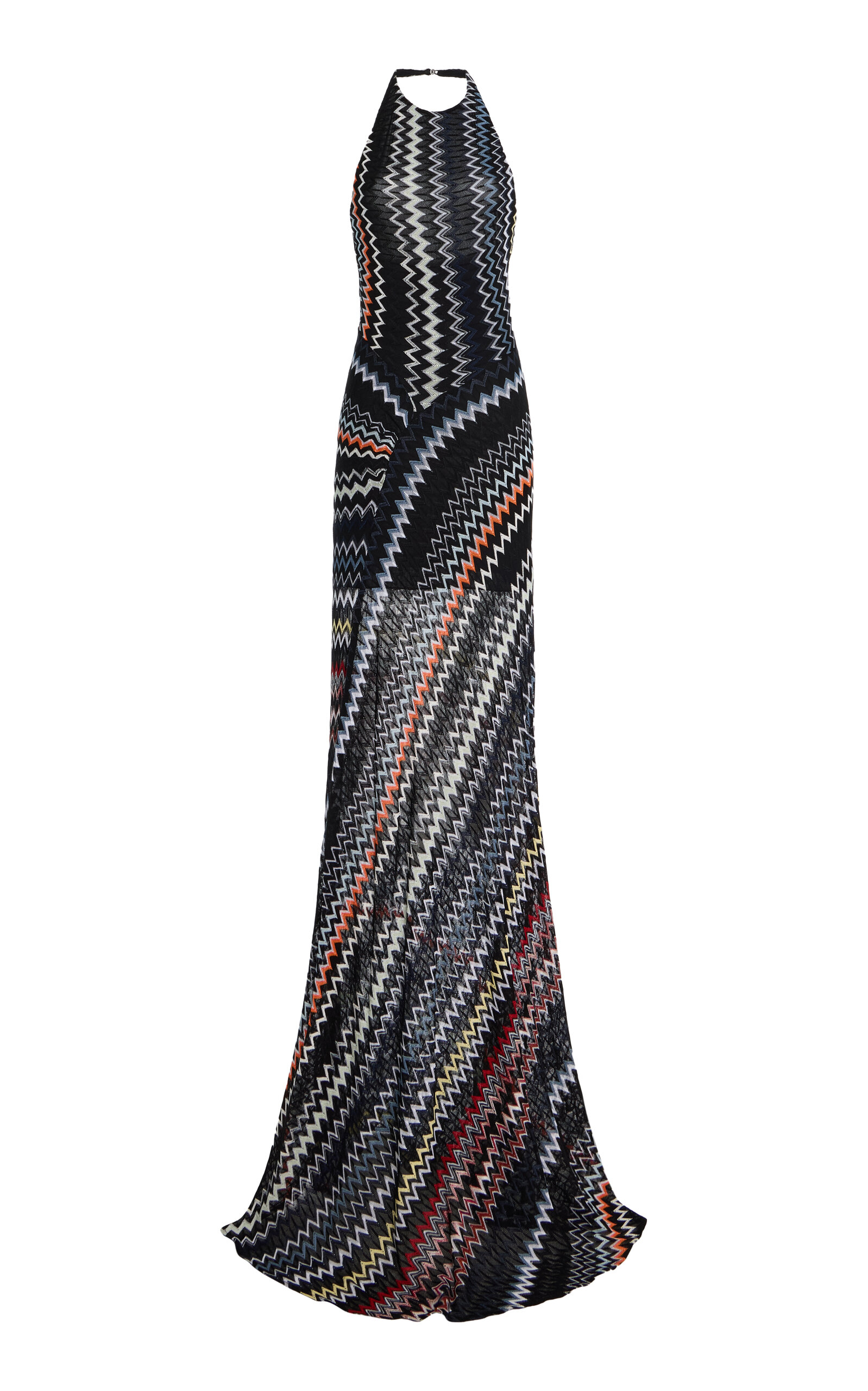 Missoni Knit Maxi Halter Dress