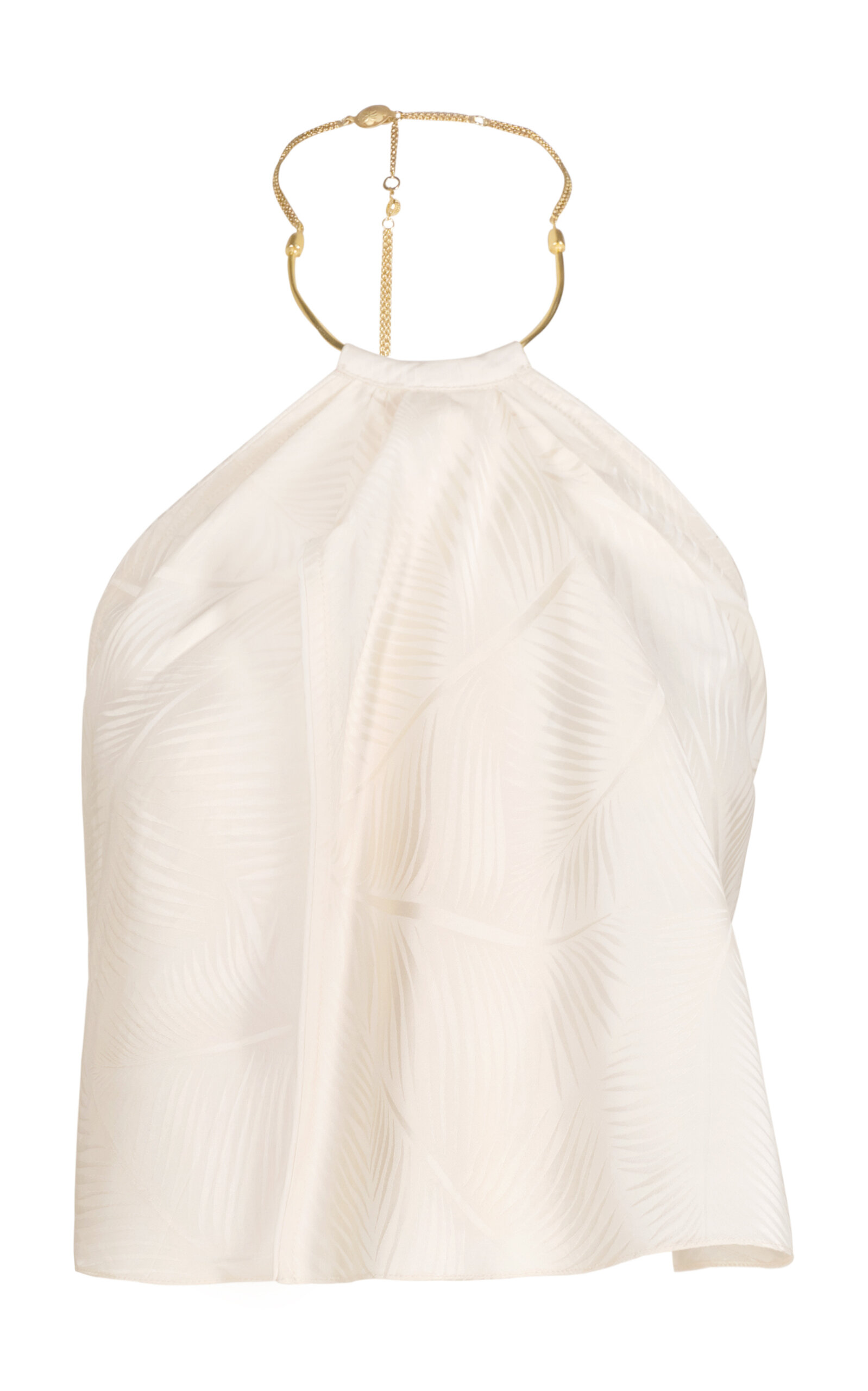 Johanna Ortiz The Root Jacquard Halter Top