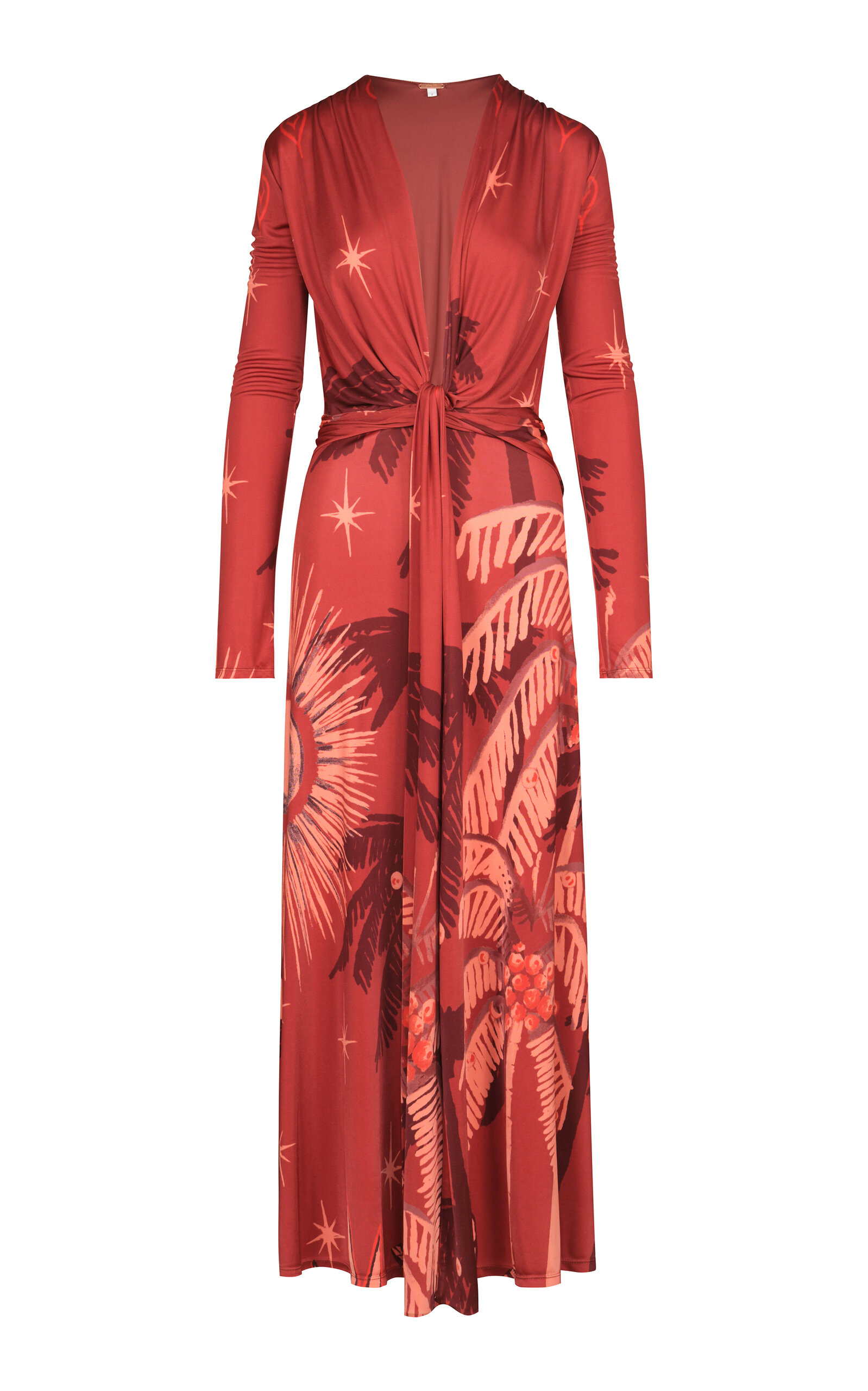 Coral Marino Maxi Dress