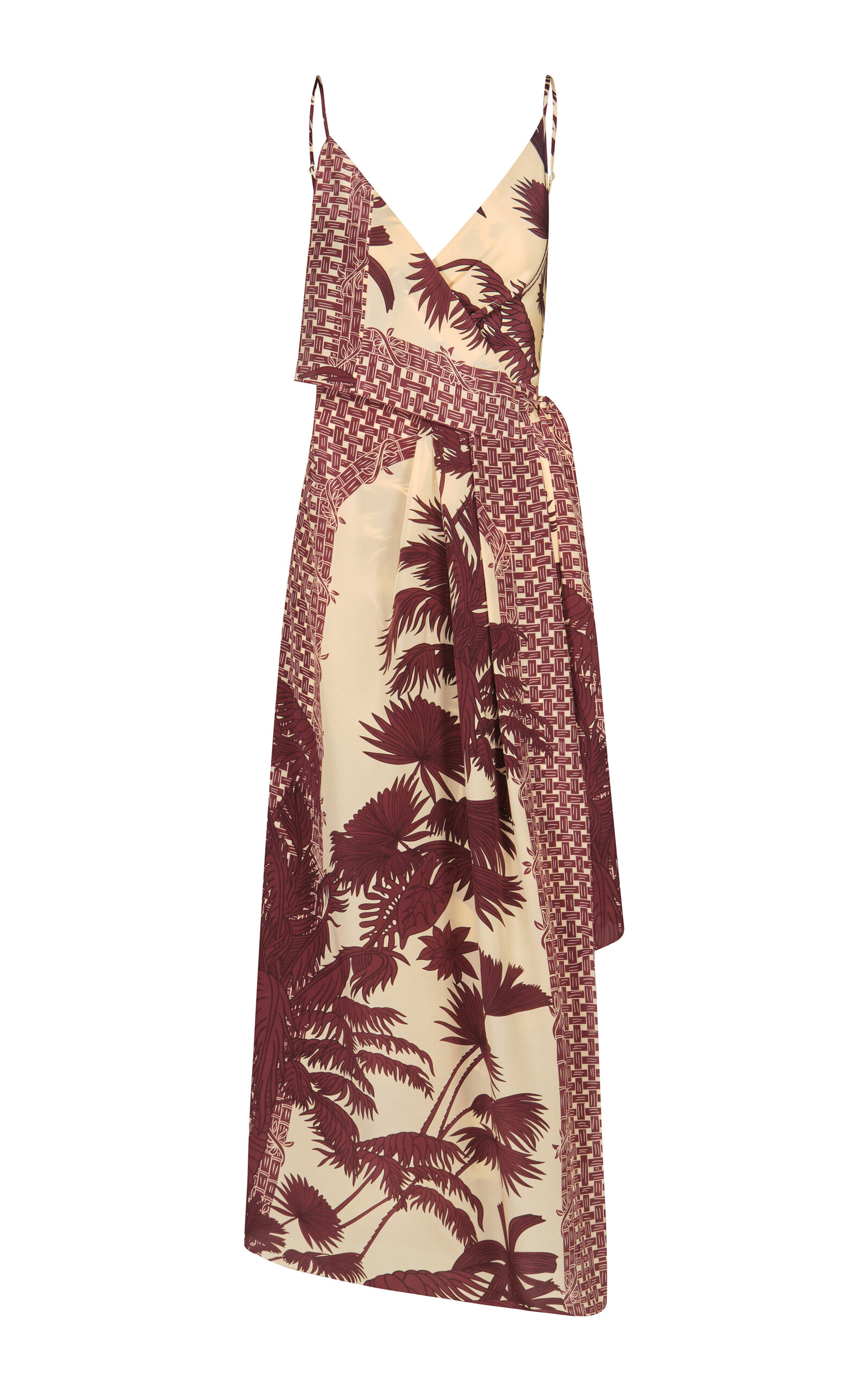 Nouvel Arôme Silk Maxi Dress