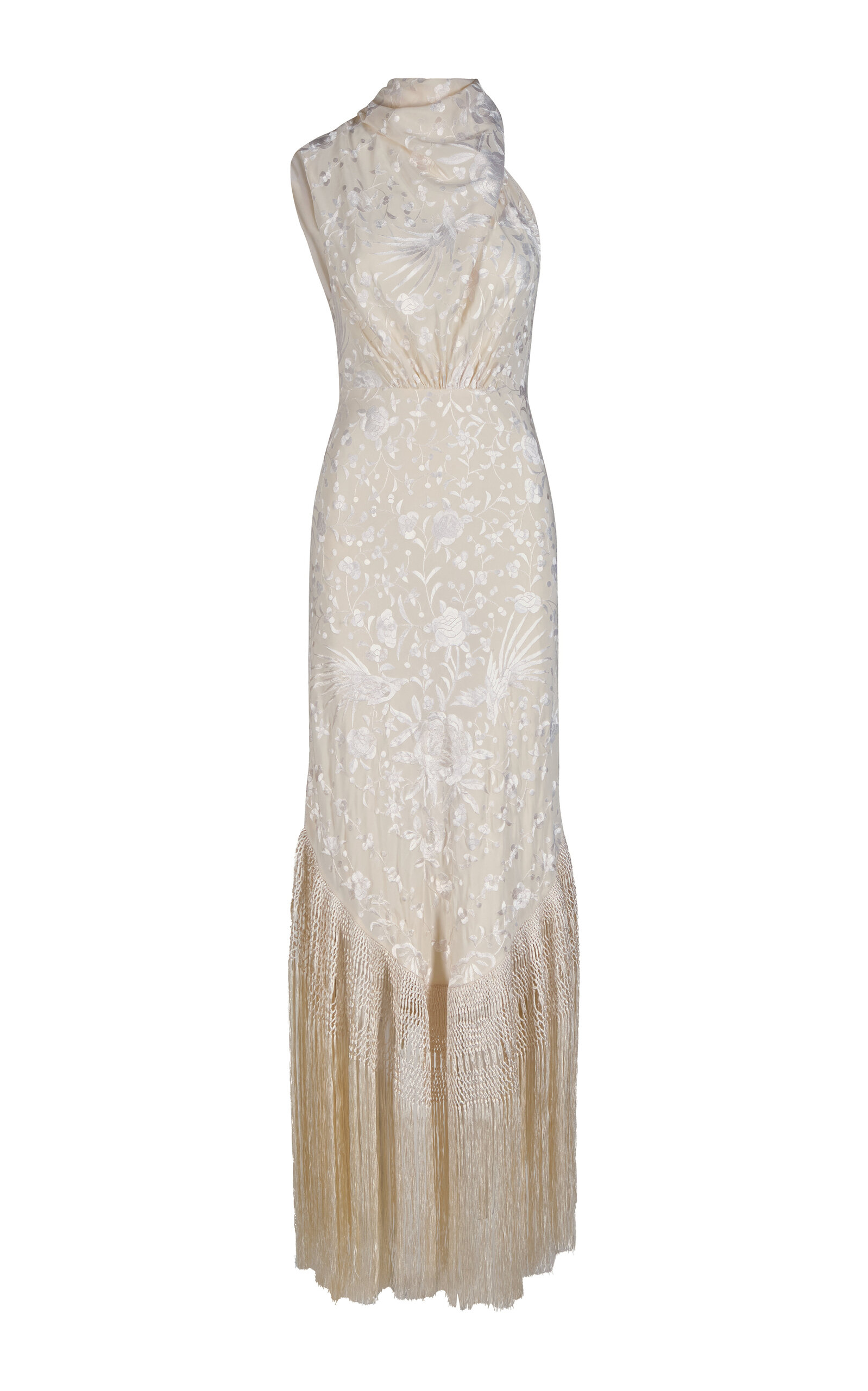 Reflejos De Luz Silk Maxi Dress