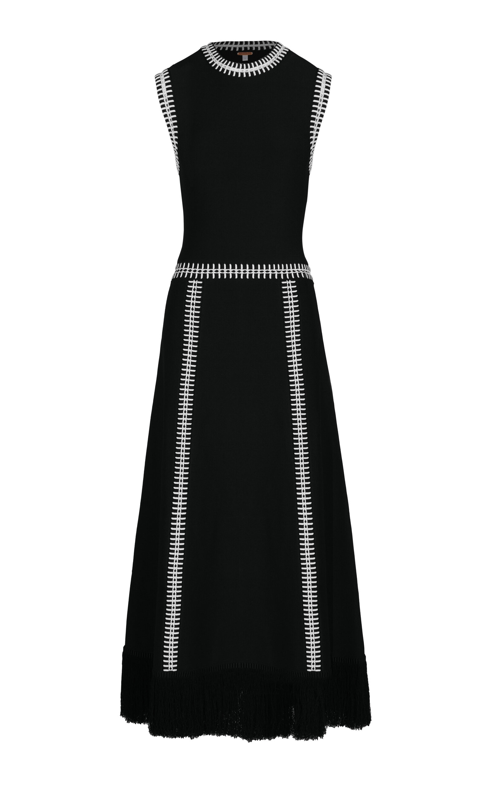 Johanna Ortiz Holiday Knitted Maxi Dress