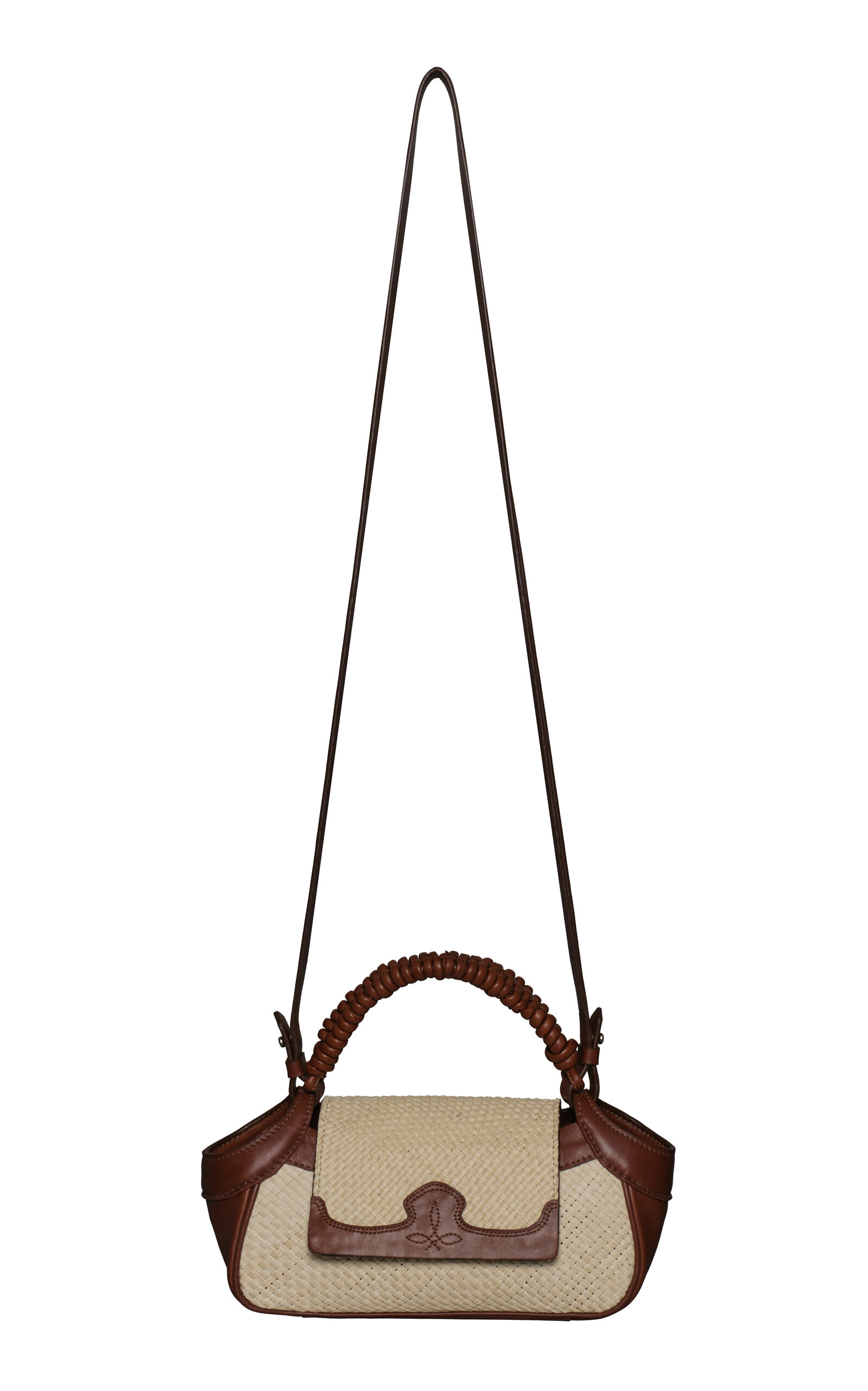 Twist & Palm Top Handle Bag