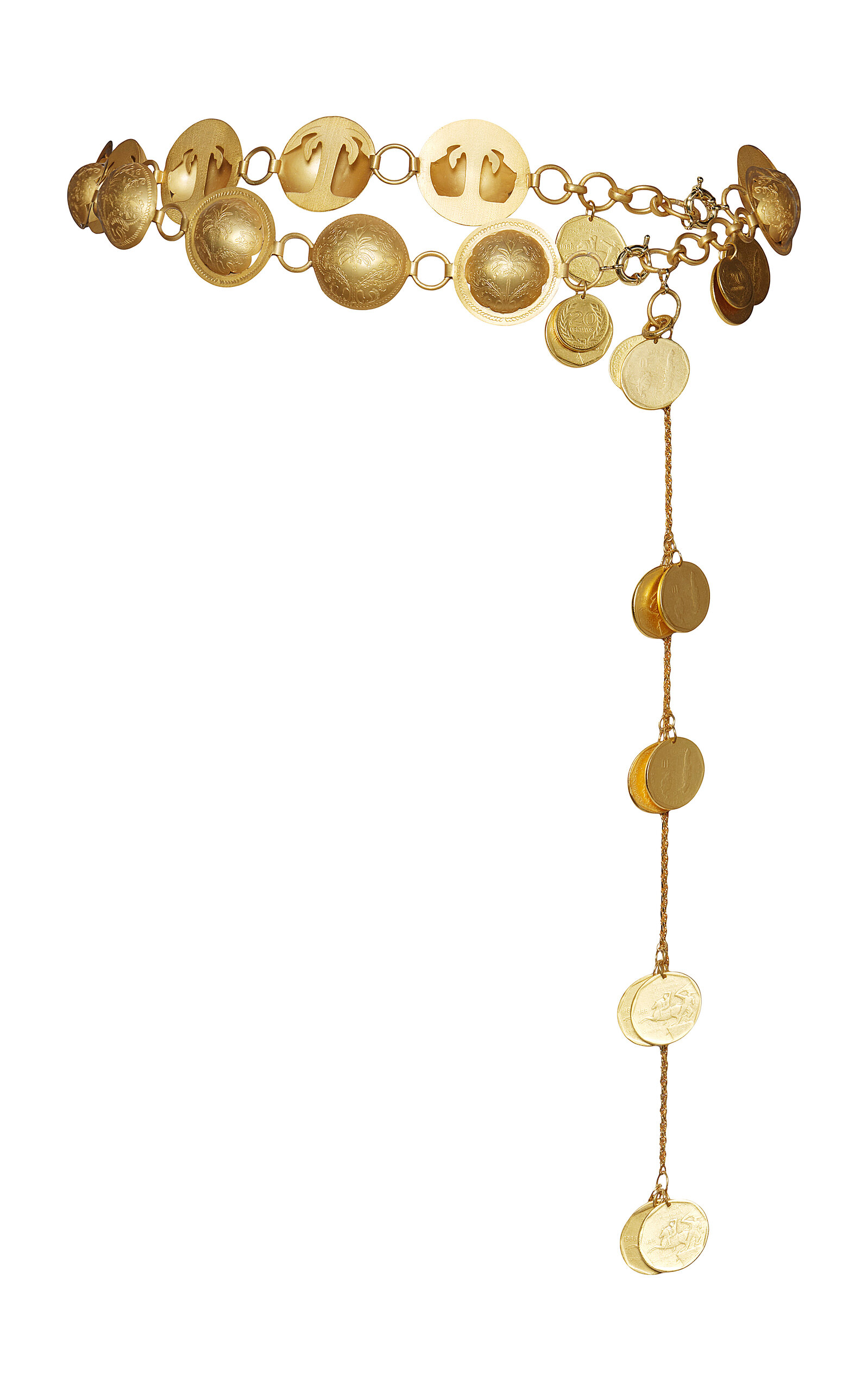 Johanna Ortiz Golden Groove Chain Belt