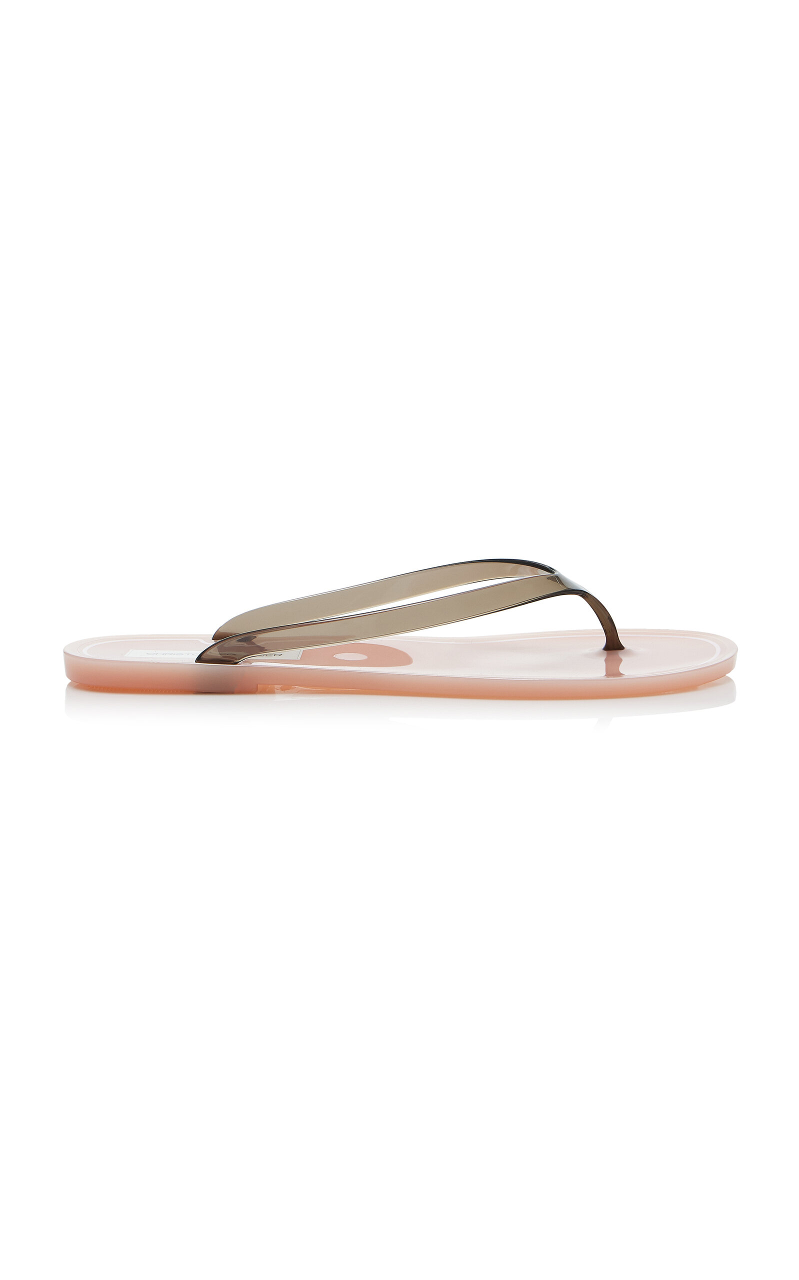 Christopher Esber Jo Pvc Flip Flop Sandals In Pink
