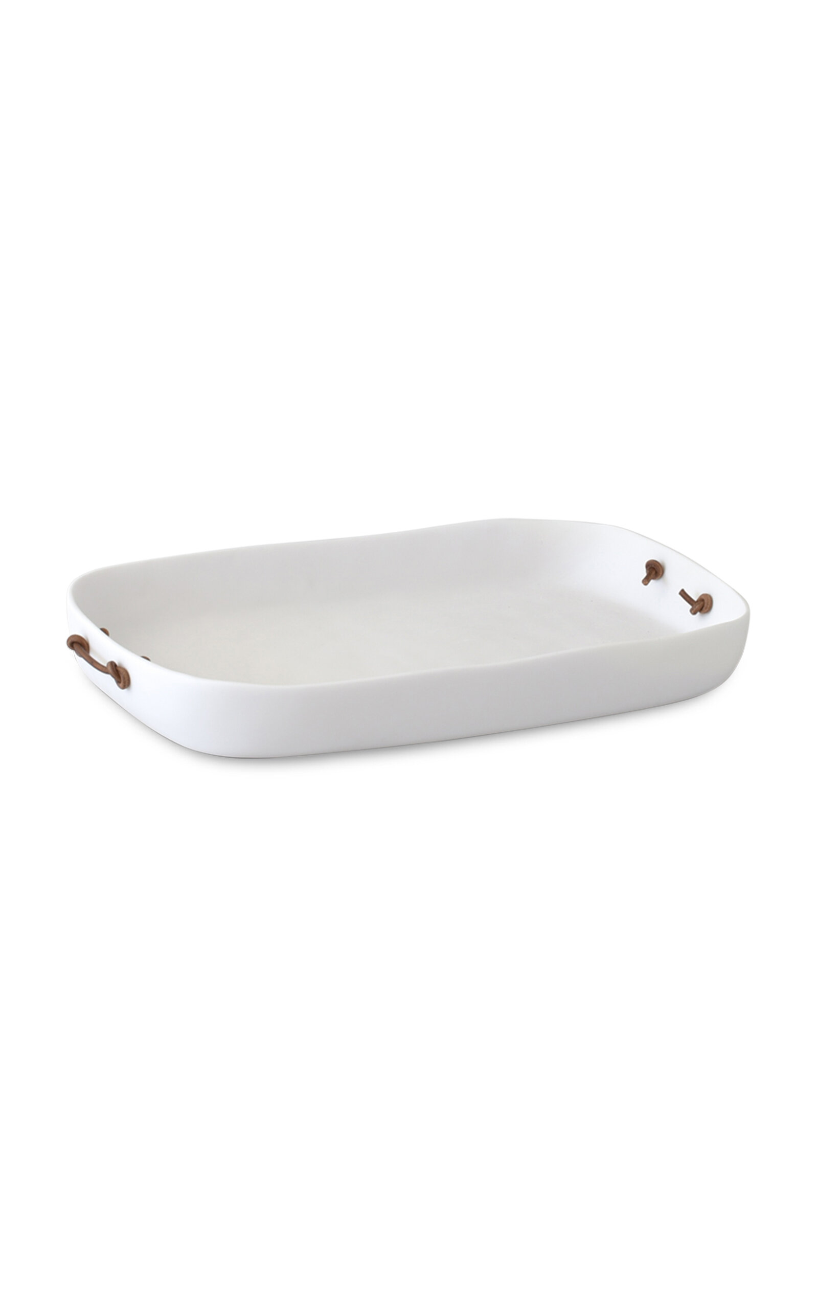 Tina Frey Designs Cuadrado Extra Large Resin Tray - White