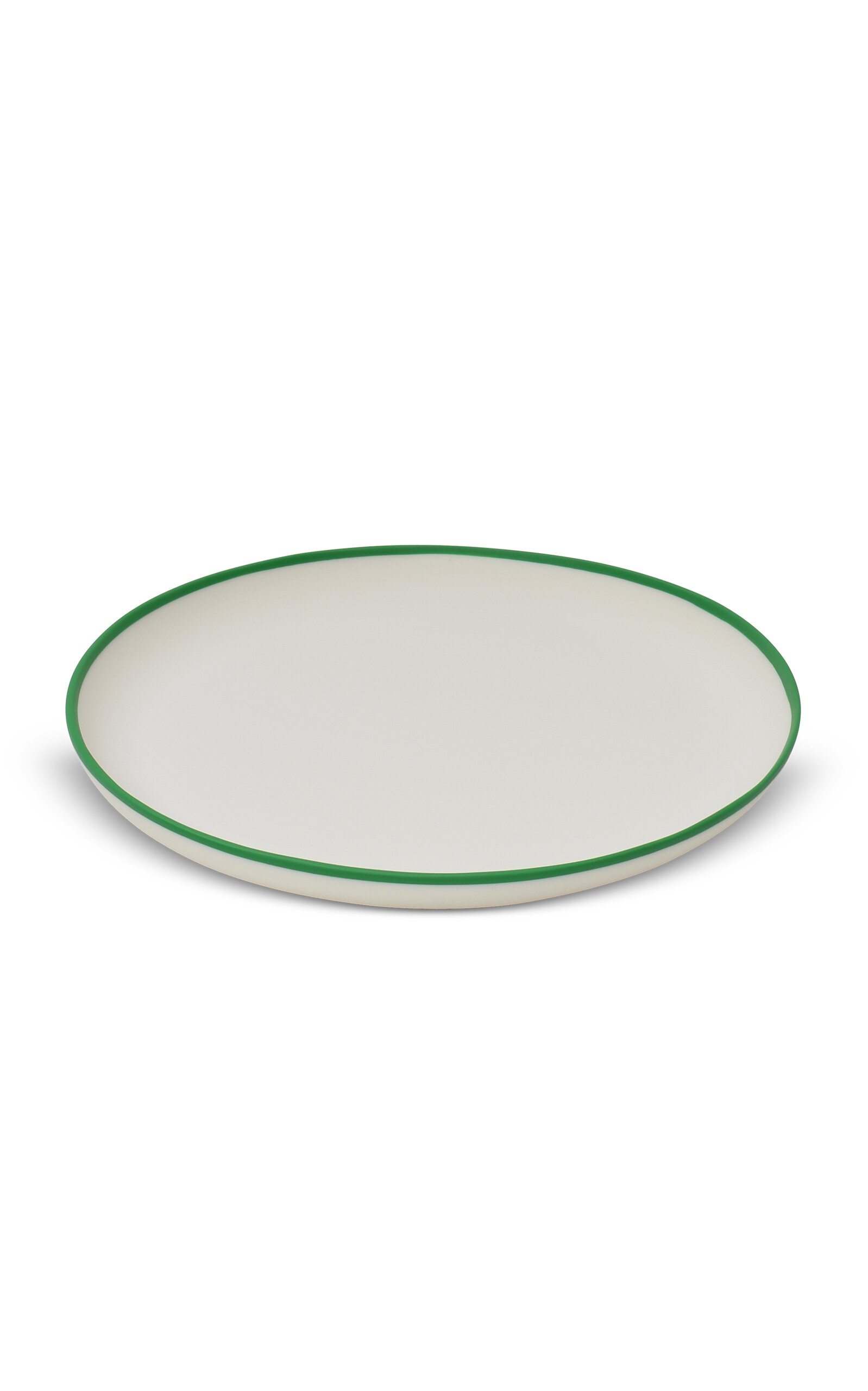 Tina Frey Designs Linge Medium Resin Platter In Green
