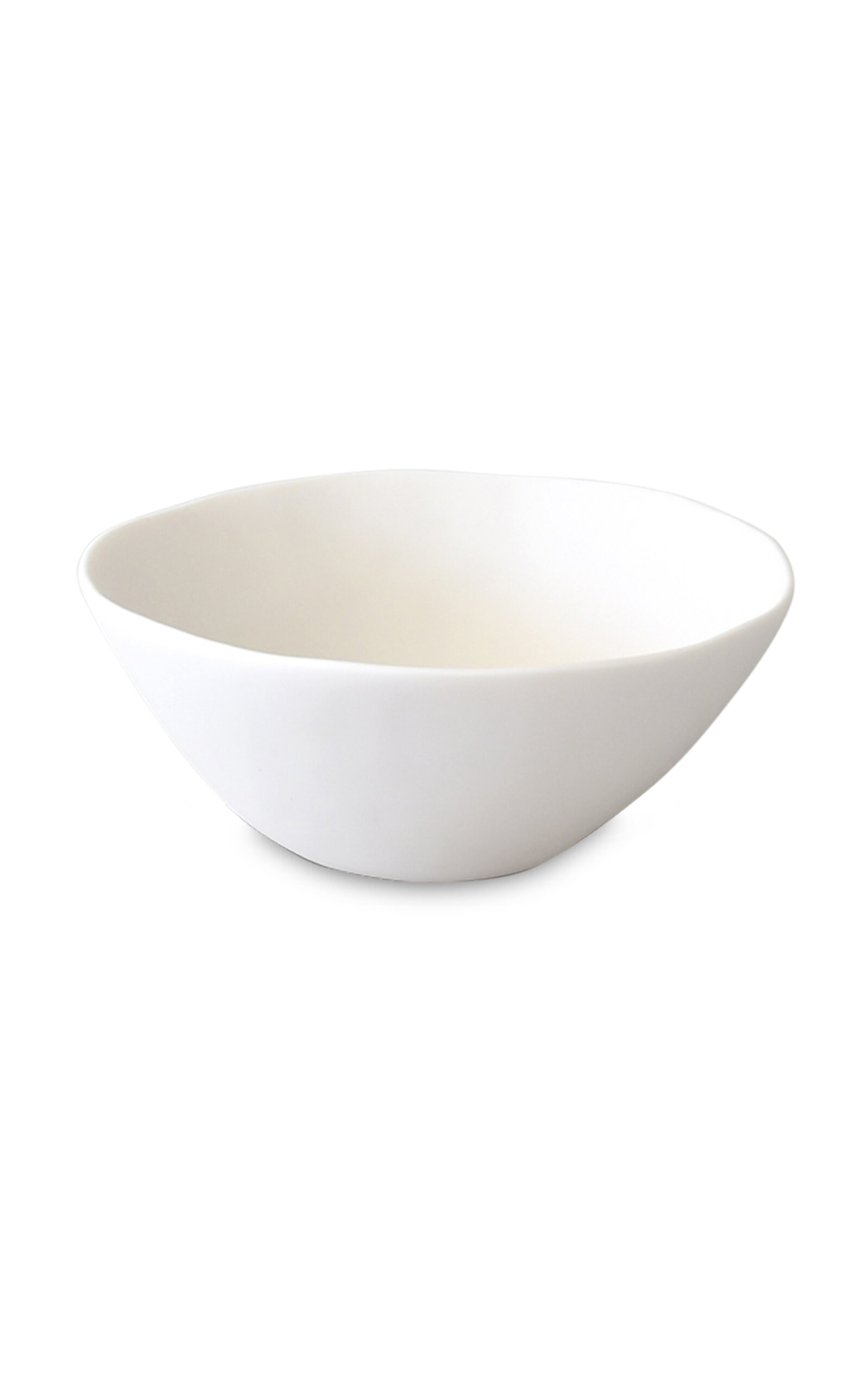Tina Frey Designs Sculpt Medium Tapered Resin Bowl - White
