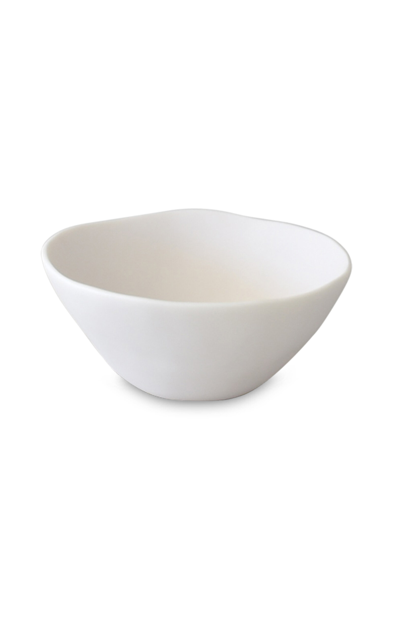 Tina Frey Designs Sculpt Small ResinTapered Bowl - White