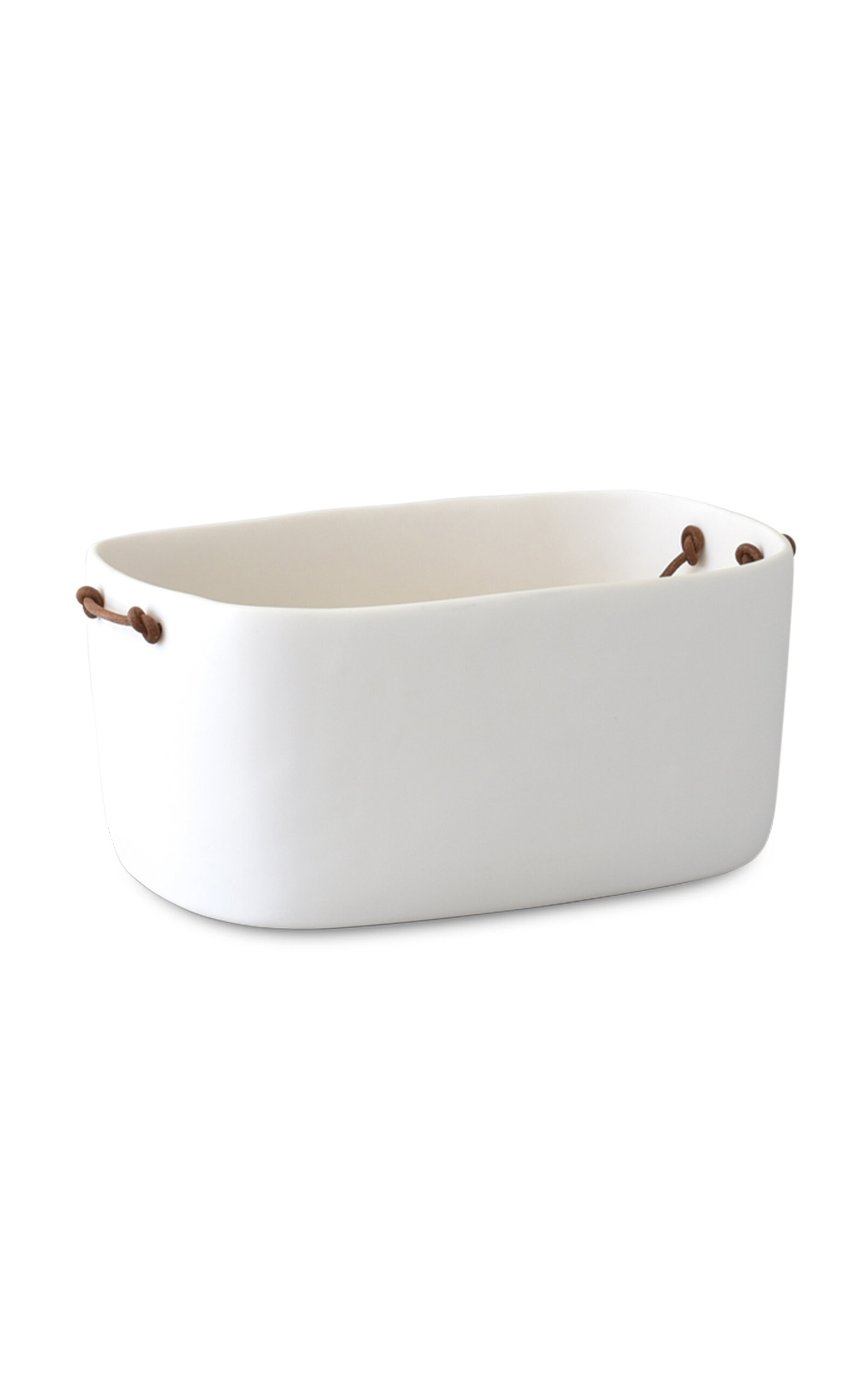 Tina Frey Designs Cuadrado Large Resin Champagne Bucket - White