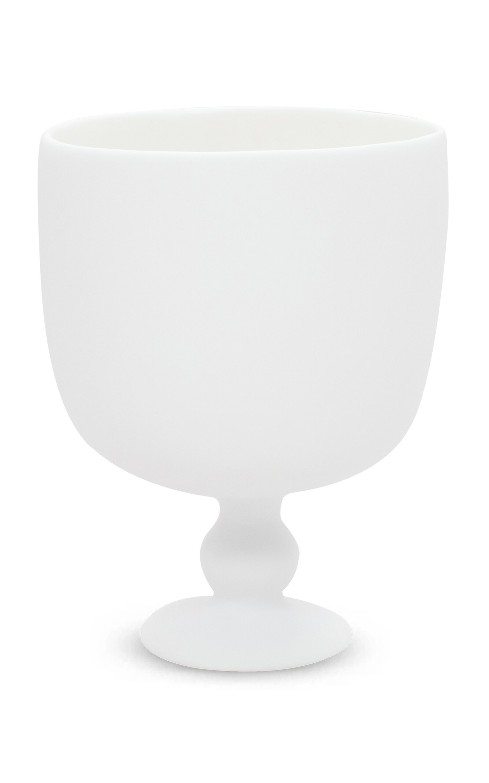 Tina Frey Designs Pedestal Resin Champagne Bucket - White
