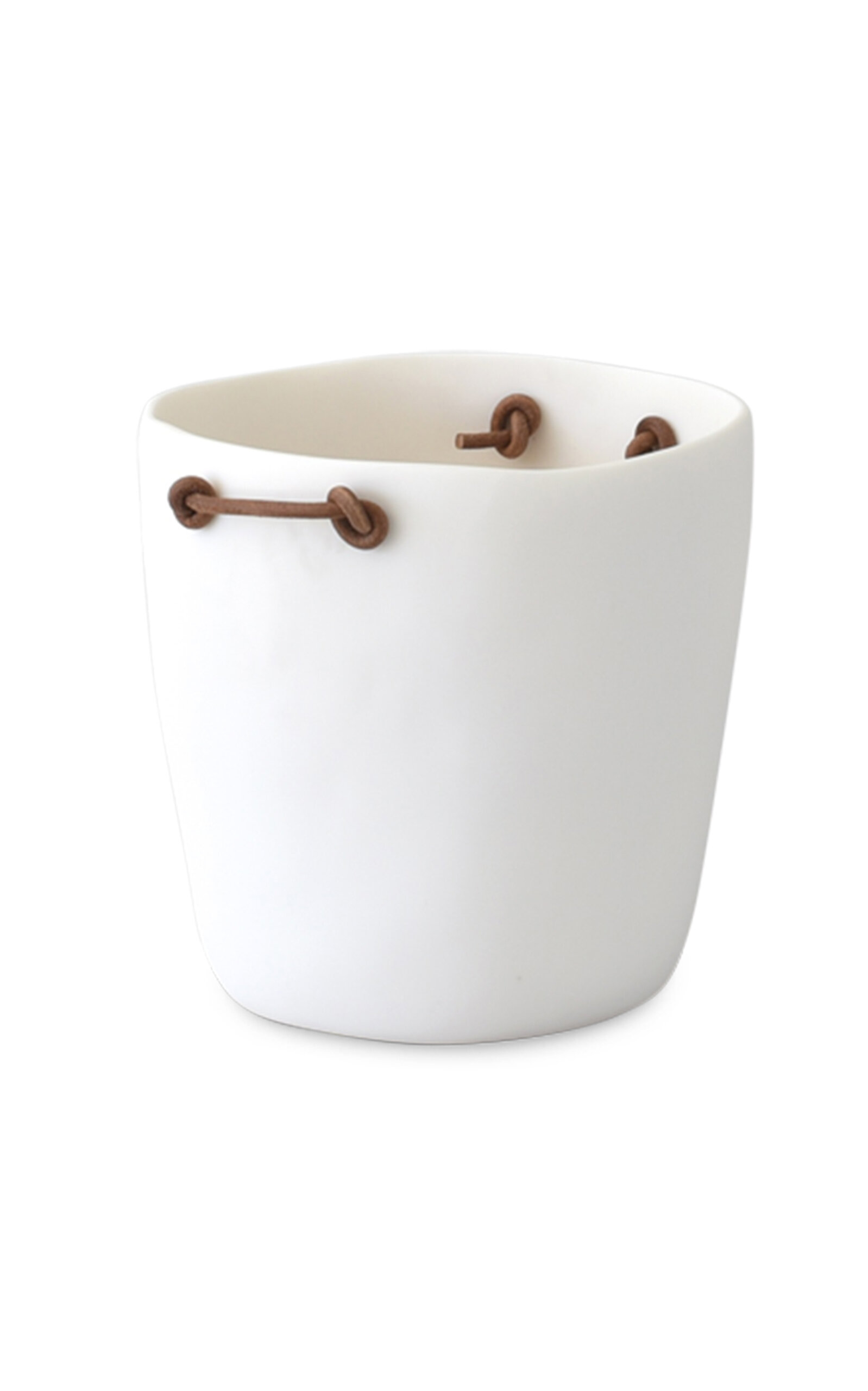 Tina Frey Designs Cuadrado Resin Champagne Bucket - White