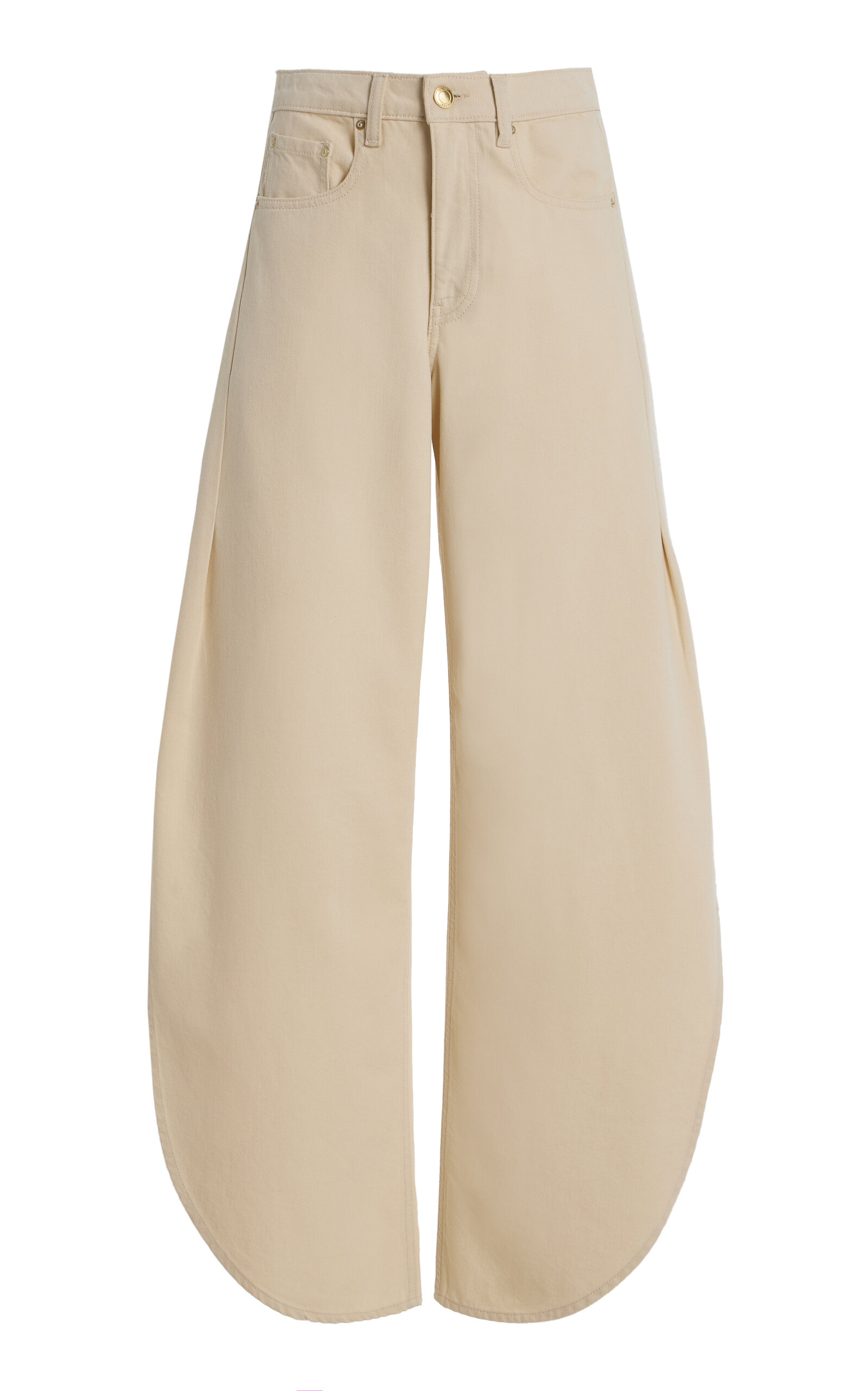 Dl1961 Rori High-rise Wide-leg Barrel Jeans In Neutral