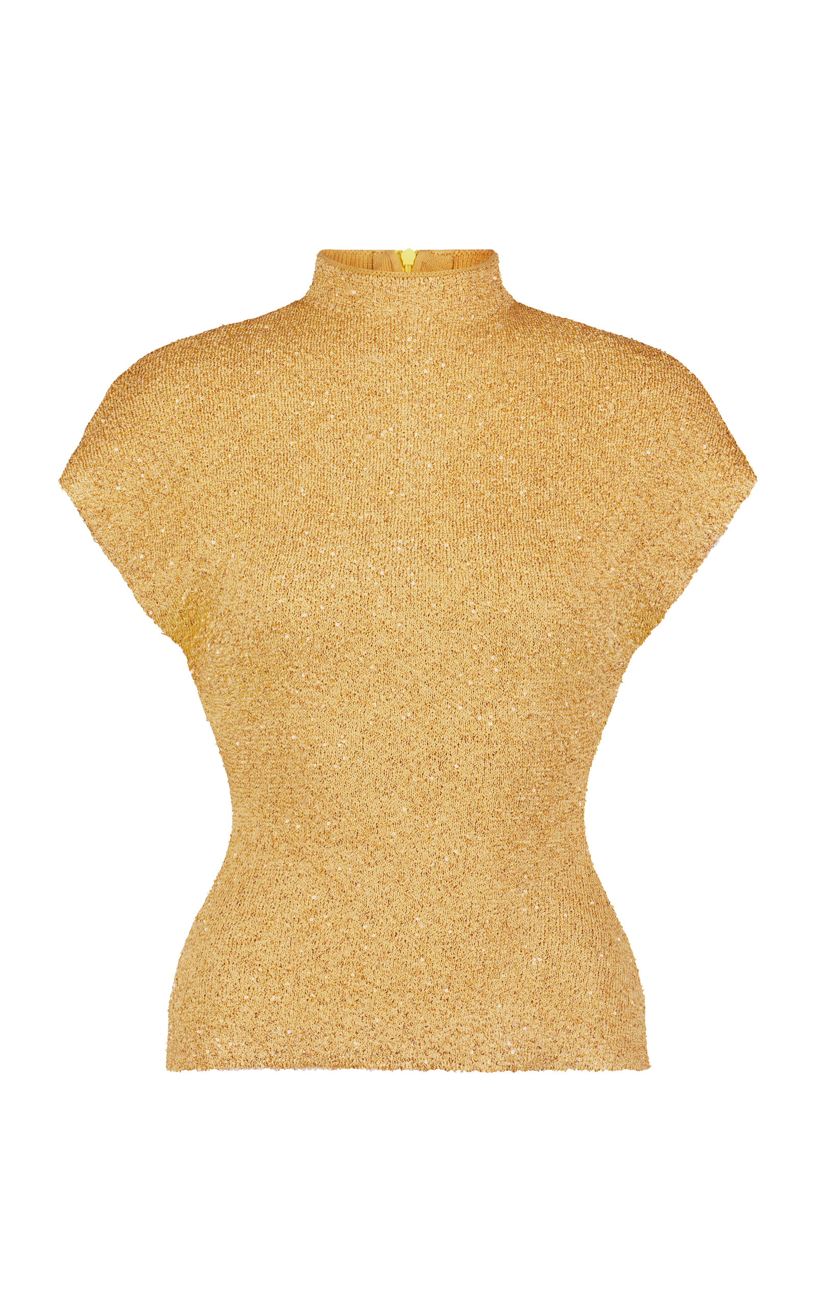 Sequin Merino Wool-Blend Top