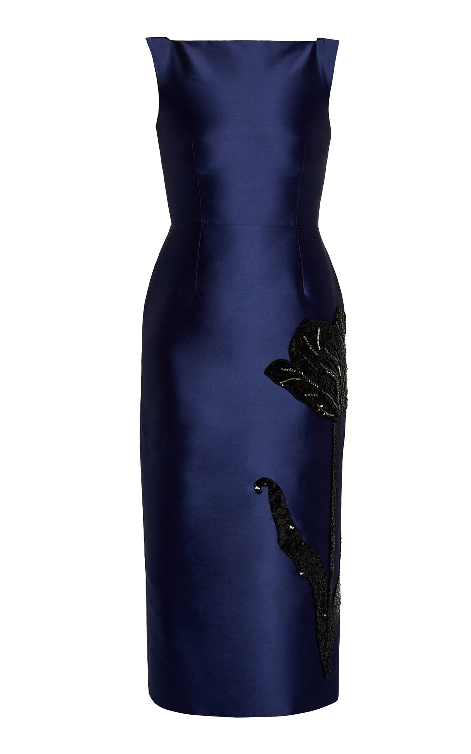 Erdem Embellished Pencil Midi Dress